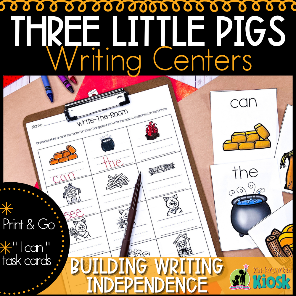 The Three Little Pigs: Writing Center Activities