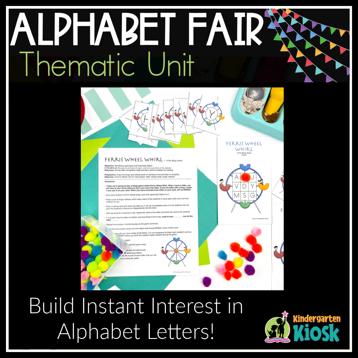 Back to School Alphabet Activities County Fair Style
