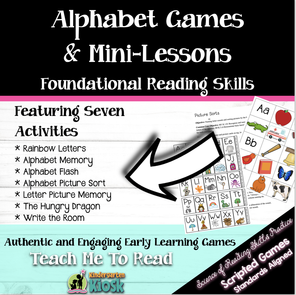 Alphabet Games Activities and Mini-Lessons