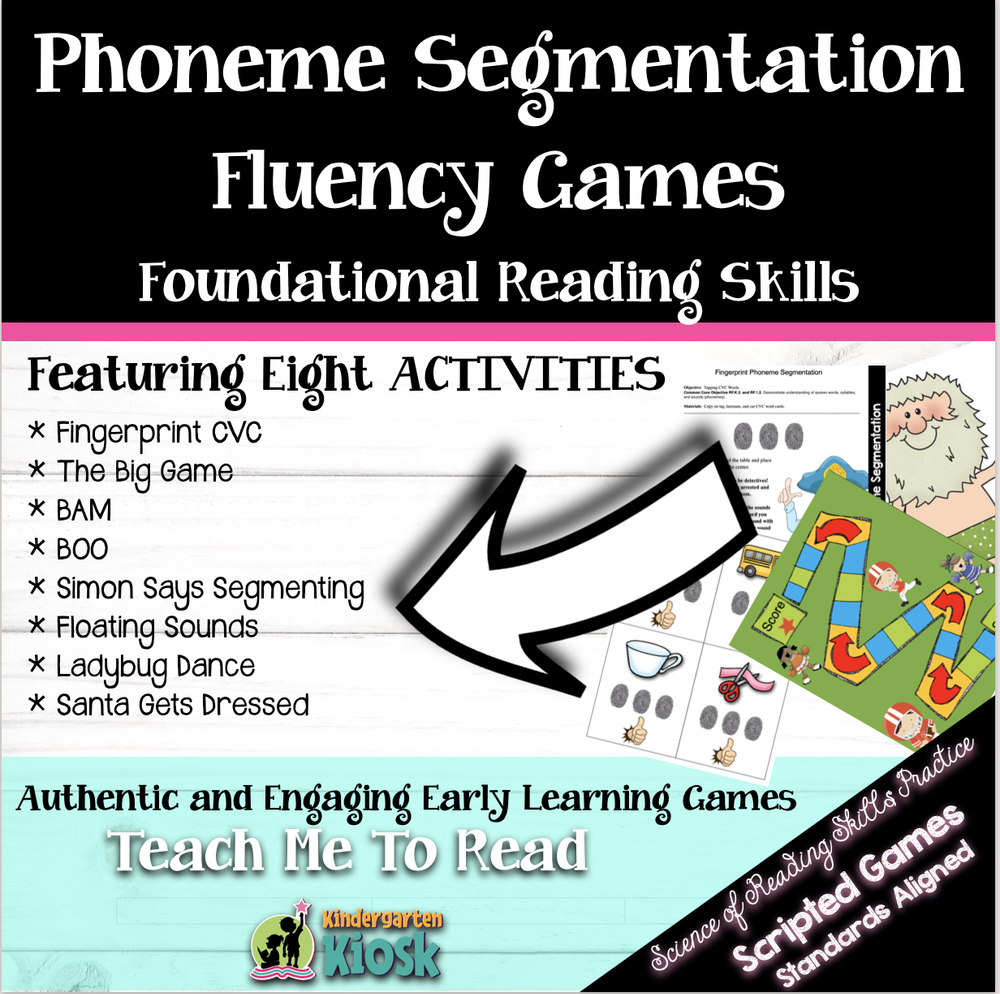 Phoneme Segmentation Fluency Games