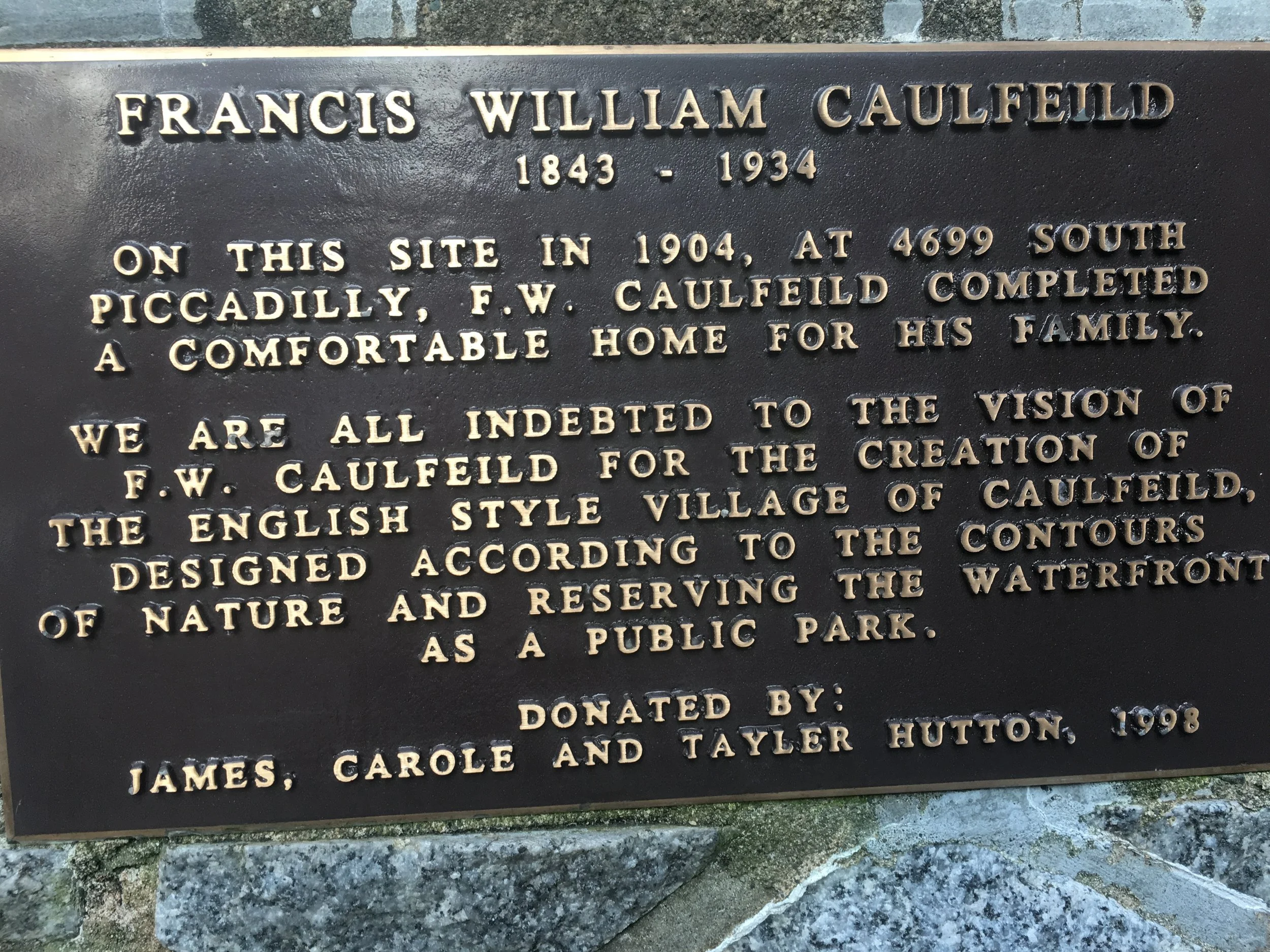 CAULFEILD HOUSE FIREPLACE