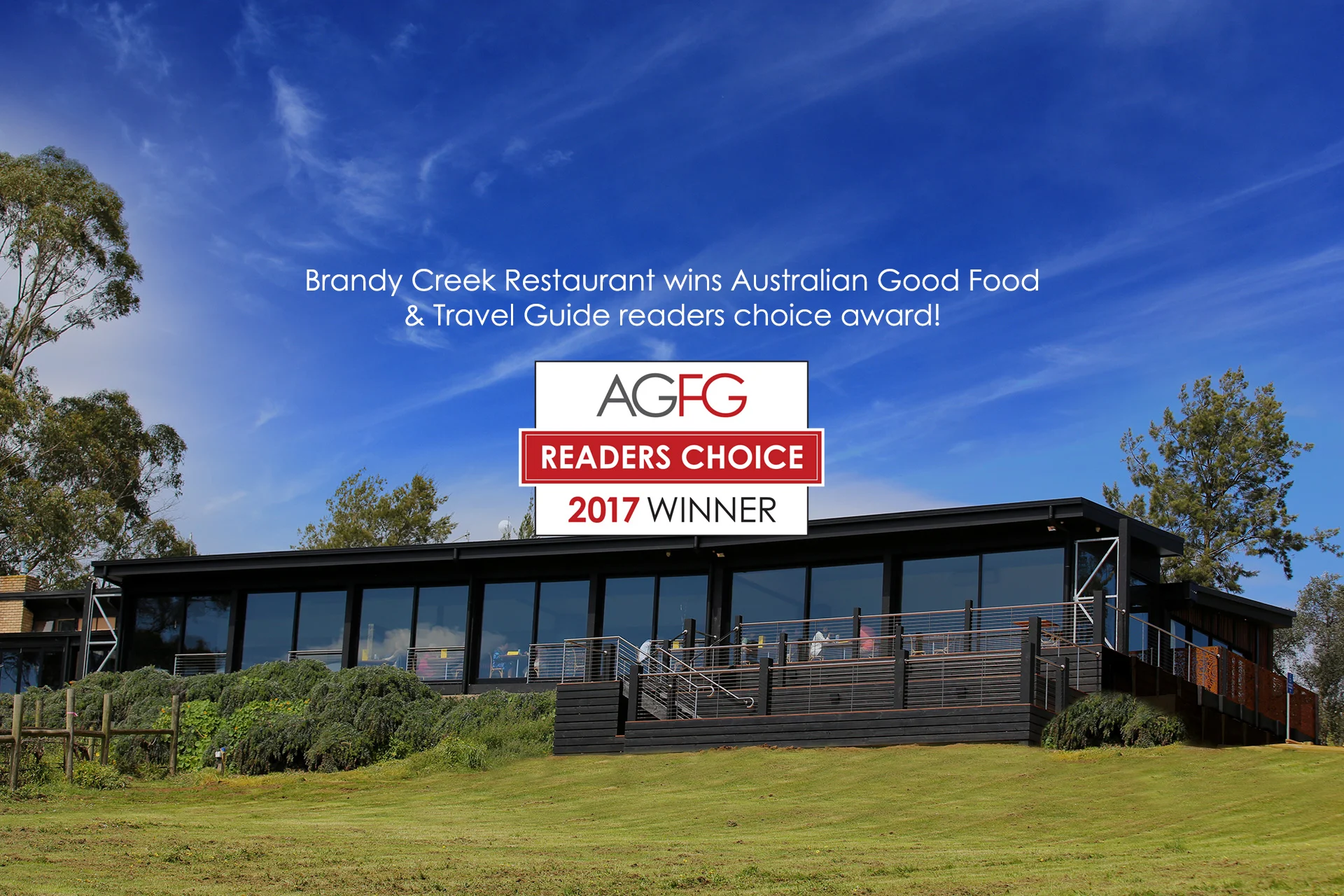 WINNER - Brandy Creek Estate!
