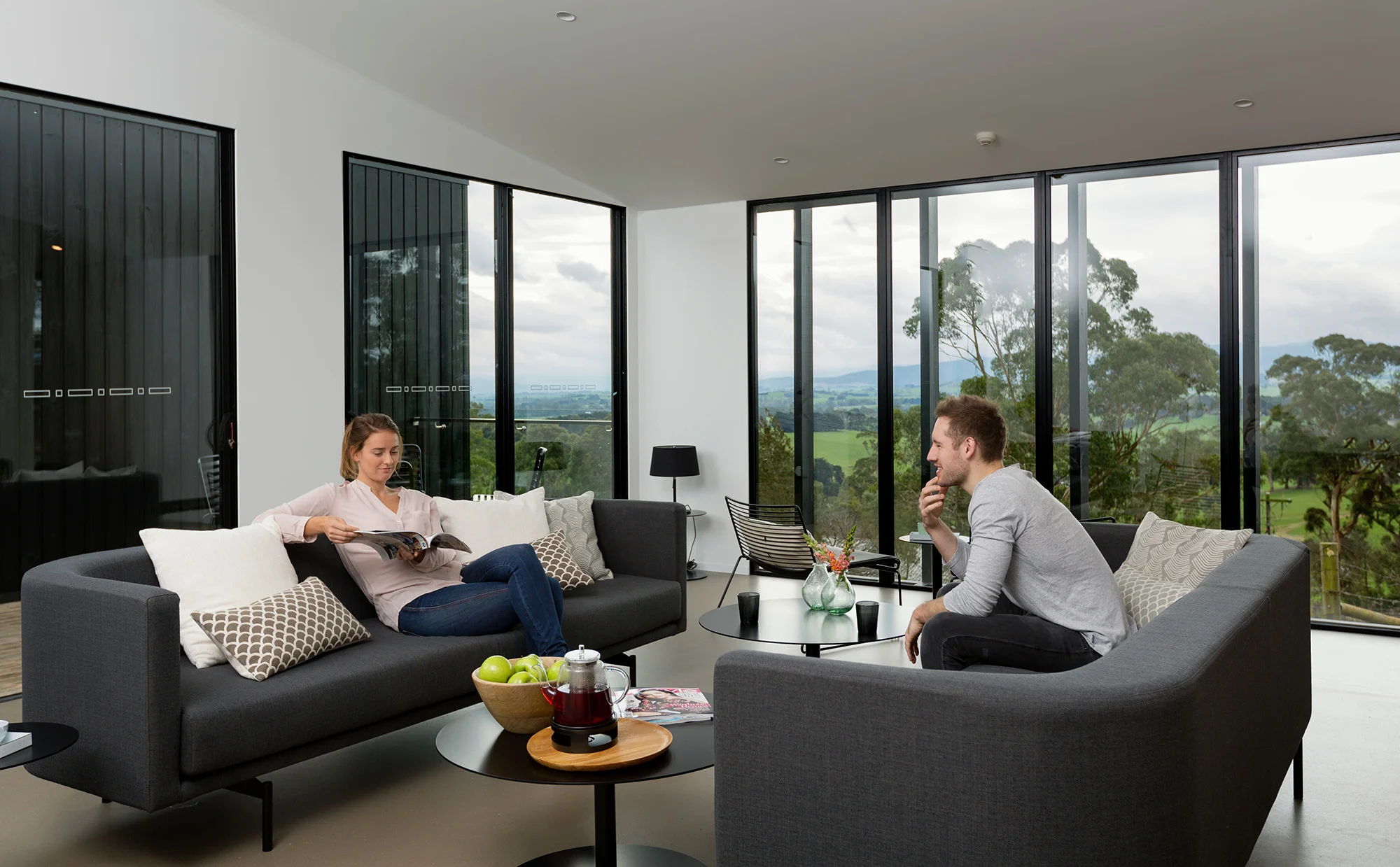 Relax in our spacious Spa lounge...