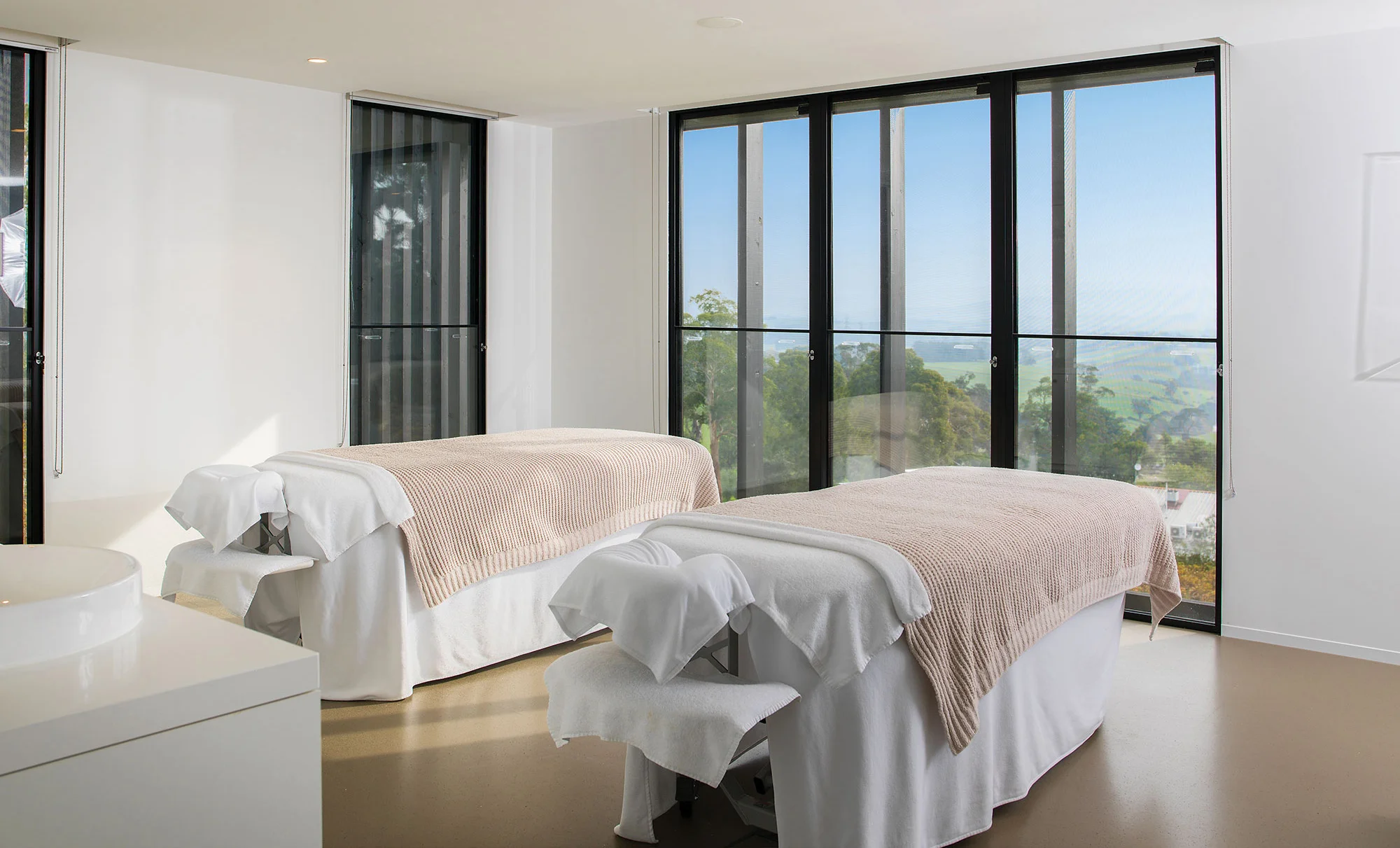 Couples treatment room.