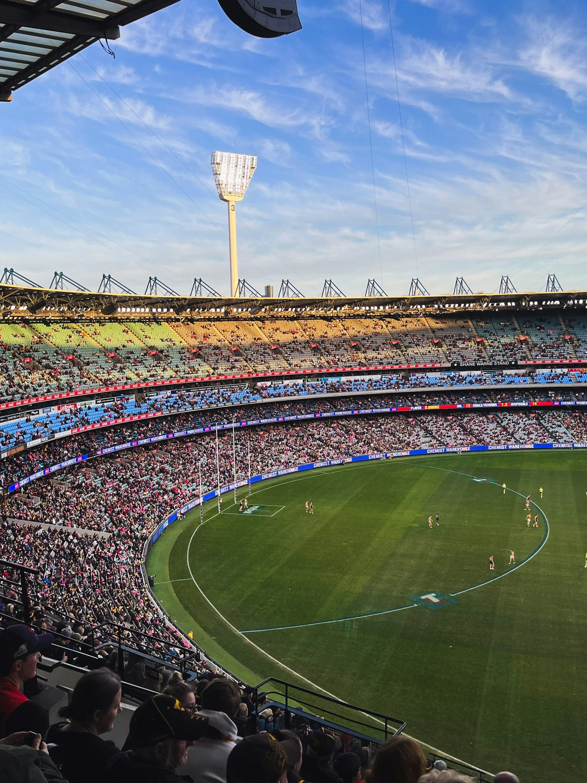 Watch AFL at Brandy Creek Estate