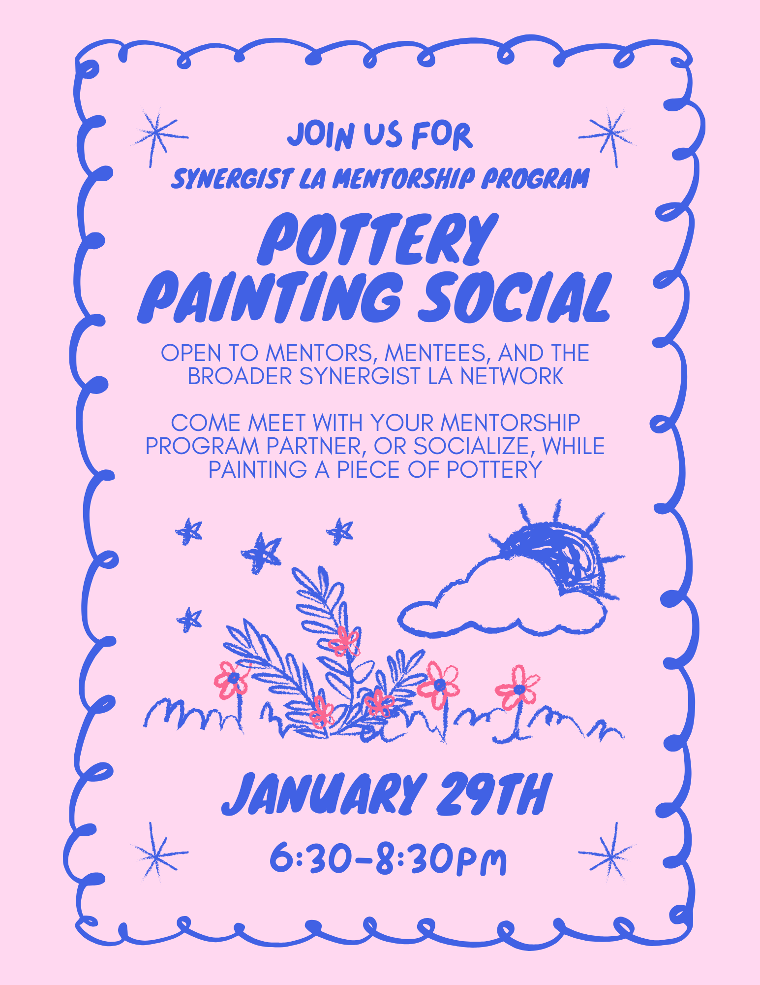 Synergist LA | Pottery Painting Social