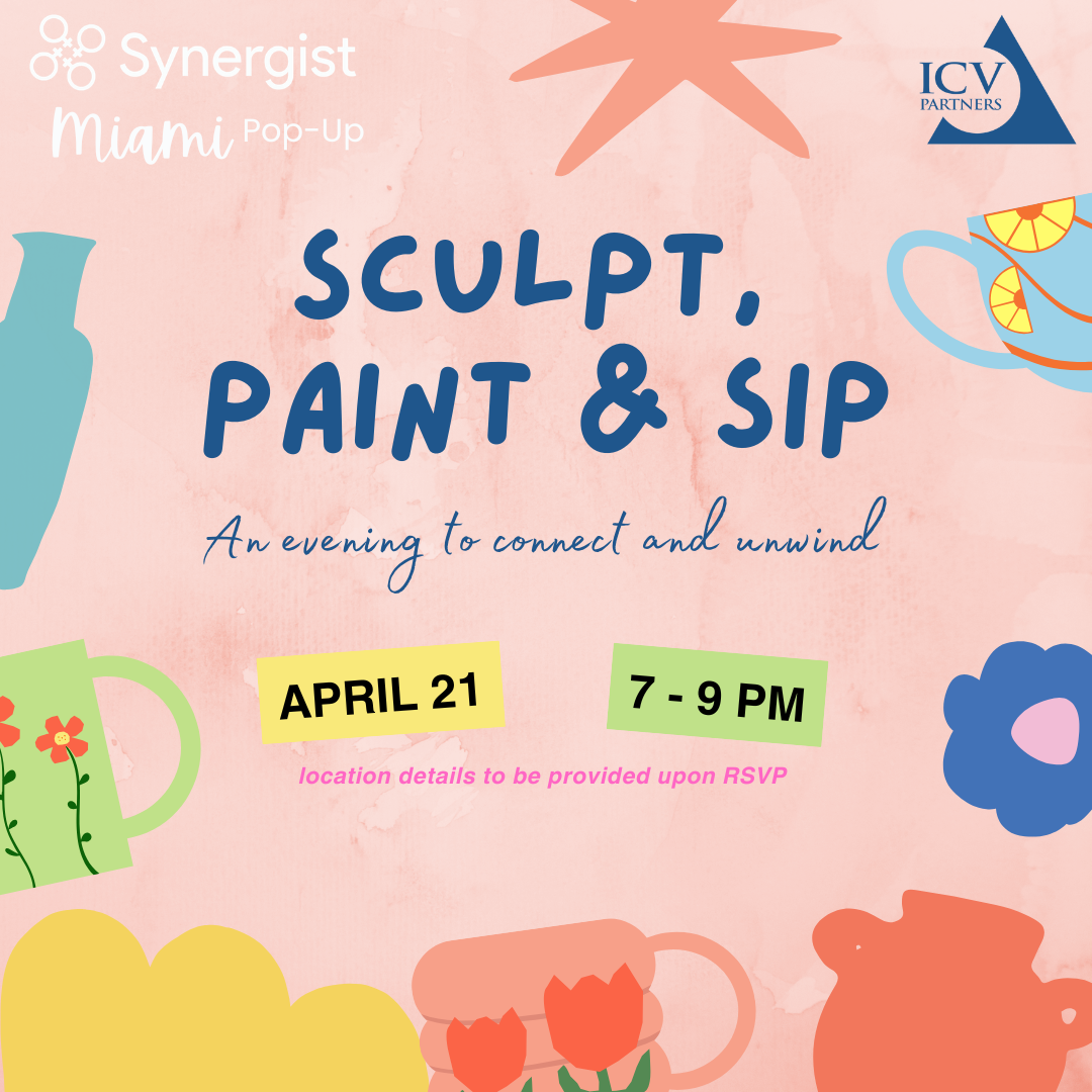 Synergist Miami Pop-Up | Sculpt, Paint, &amp; Sip