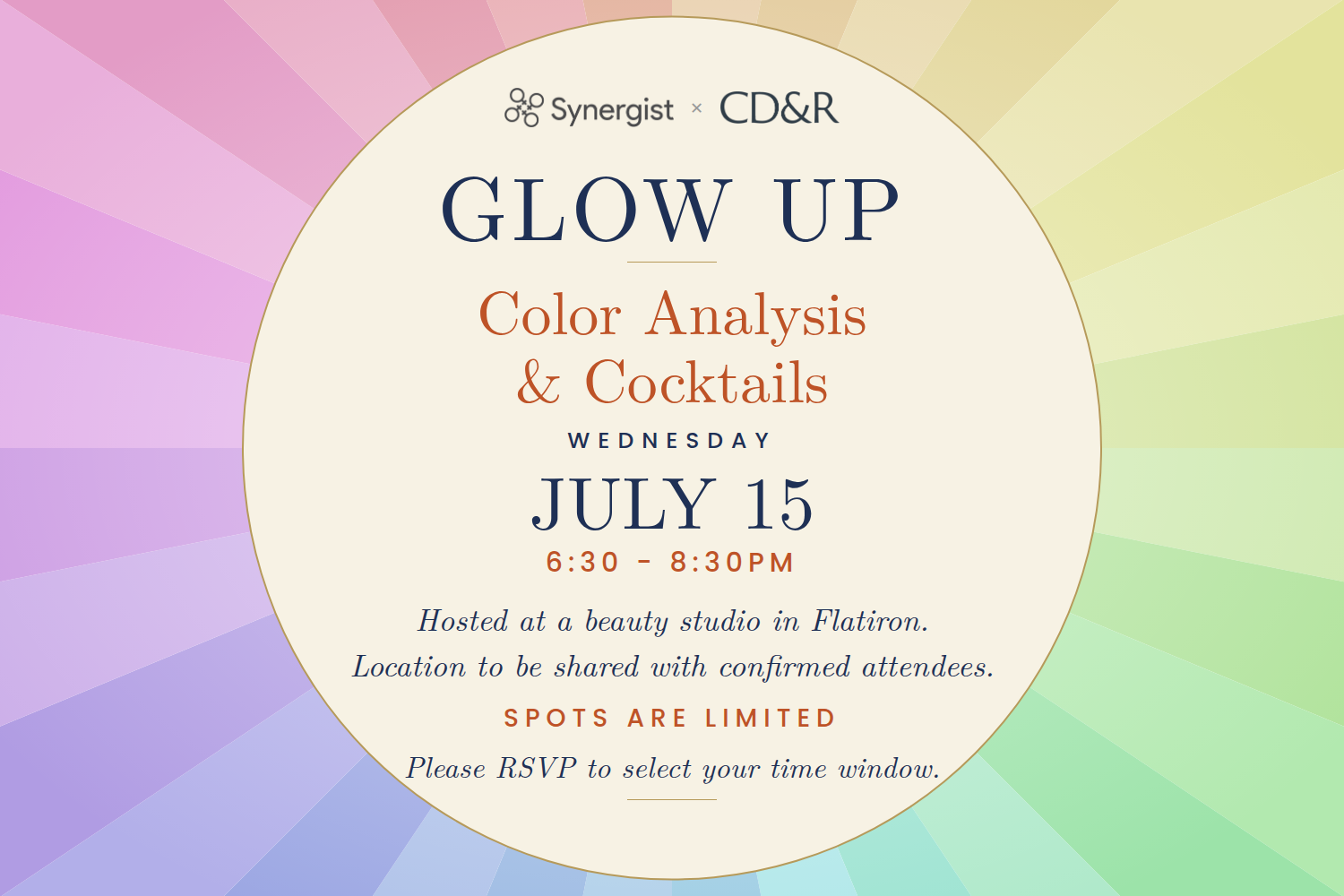 Synergist NY x CD&amp;R | Glow Up July