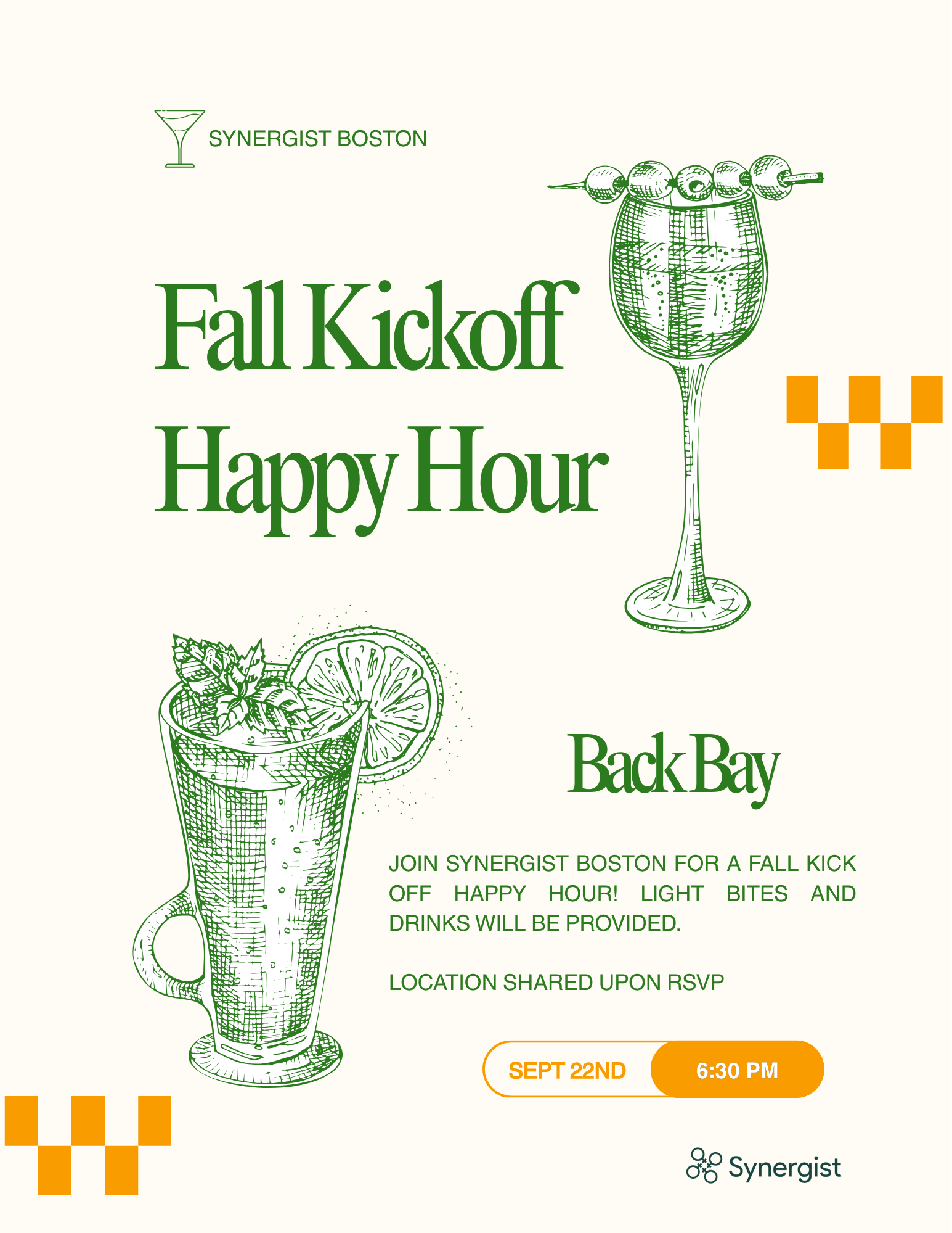 Synergist Boston Fall Kickoff