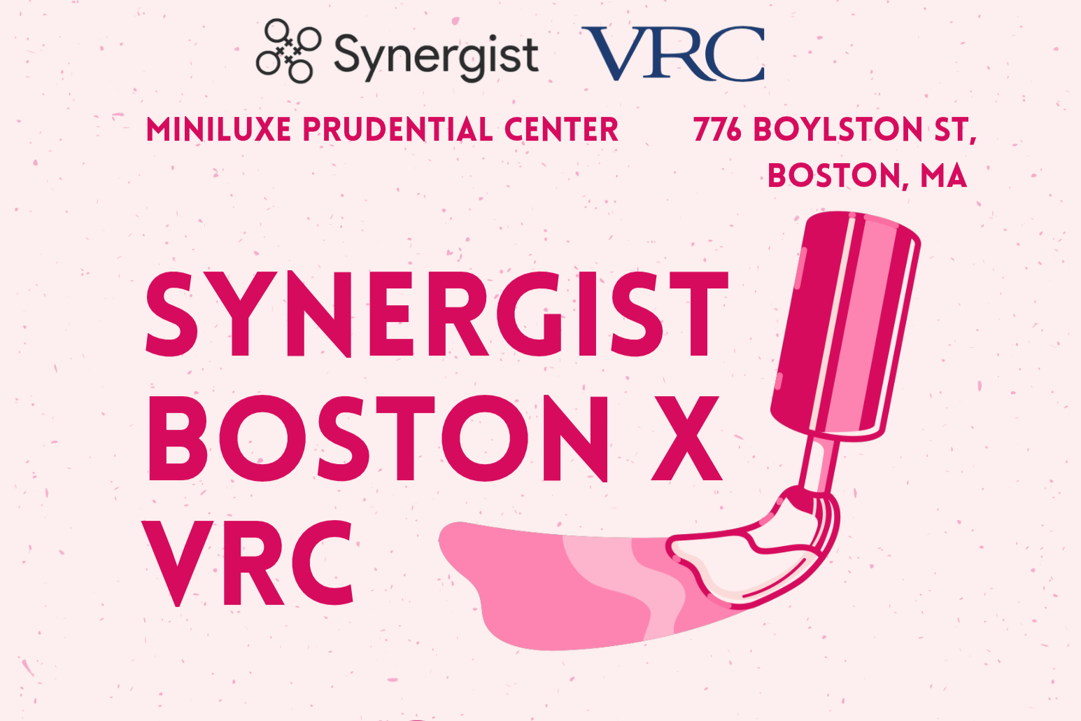 Synergist Boston x VRC MiniLuxe Manis &amp; Pedis