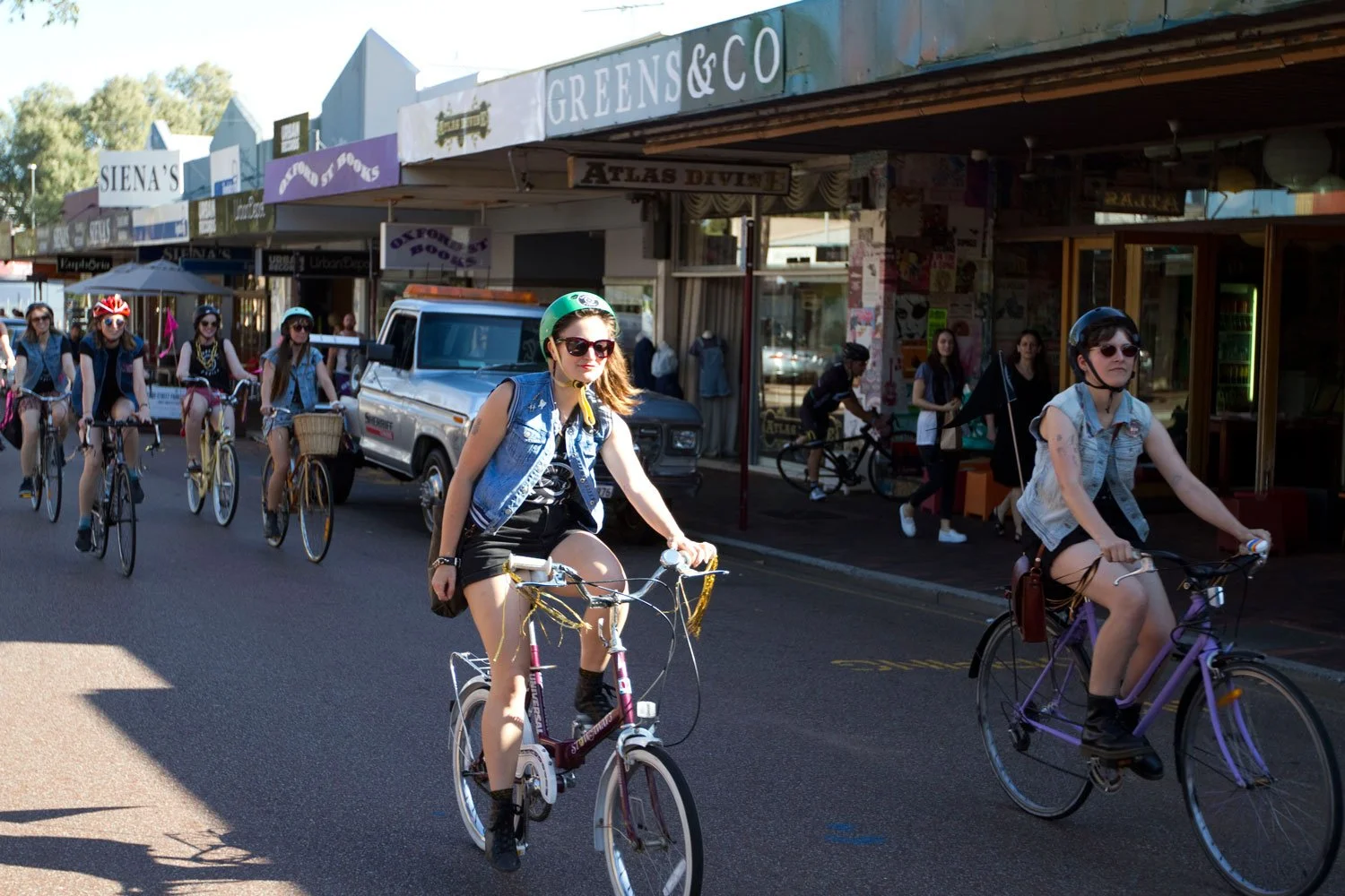 Furies Ride # 1, Perth. Photo: Emiko Watanabe.