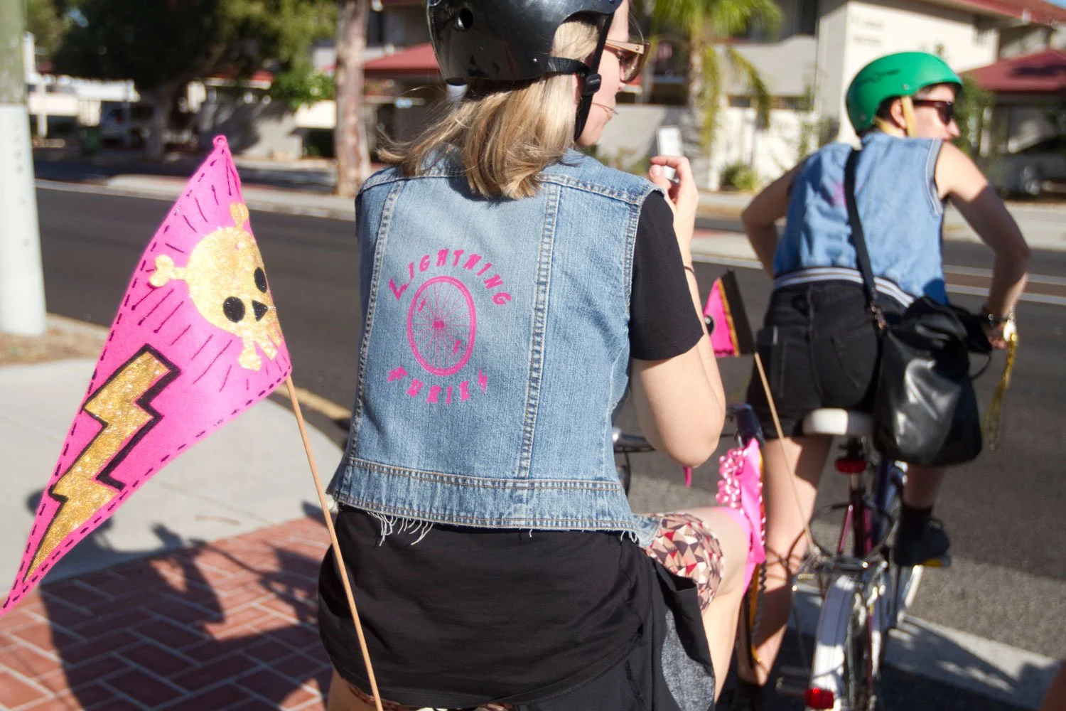 Furies Ride # 1, Perth. Photo: Emiko Watanabe.