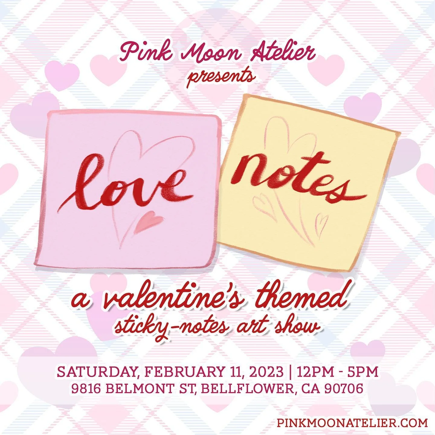 Love Notes Post-it Art Show