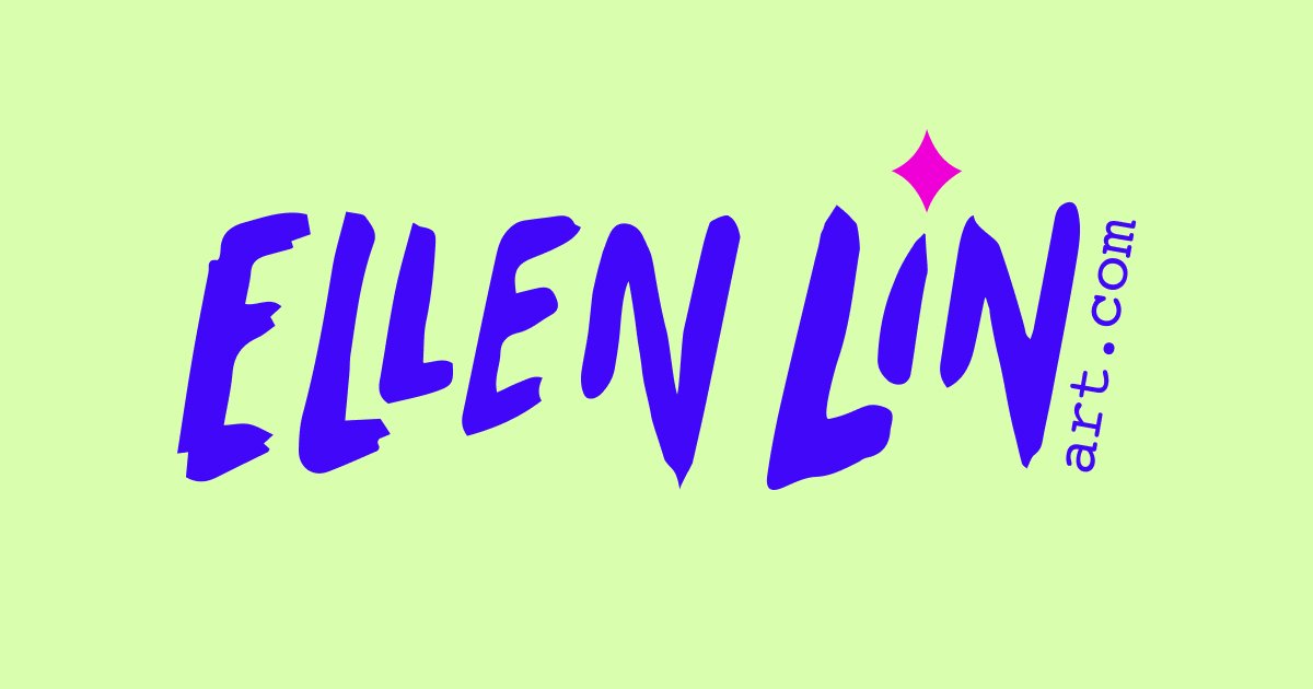 Shiny Sticker Pack — Ellen Lin Art.com