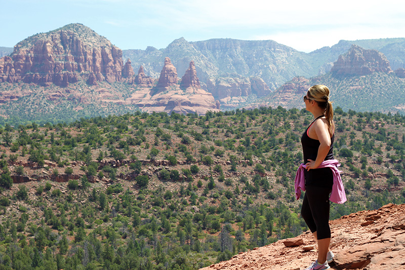 Hiking Cathedral Rock Trail