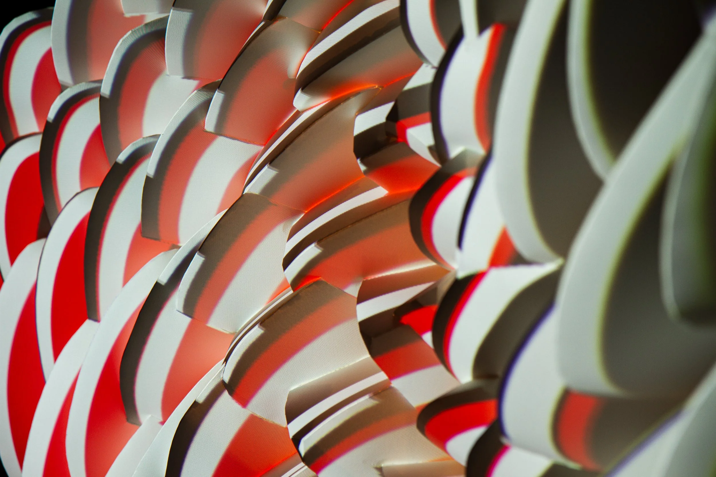 Folded-installation at Projio-festival Tampere