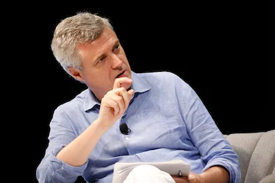 WPP chief executive Mark Read speaks on stage during WPP session at the Cannes Lions 2019 Credit: Richard Bord/Getty Images/Courtesy Cannes Lions