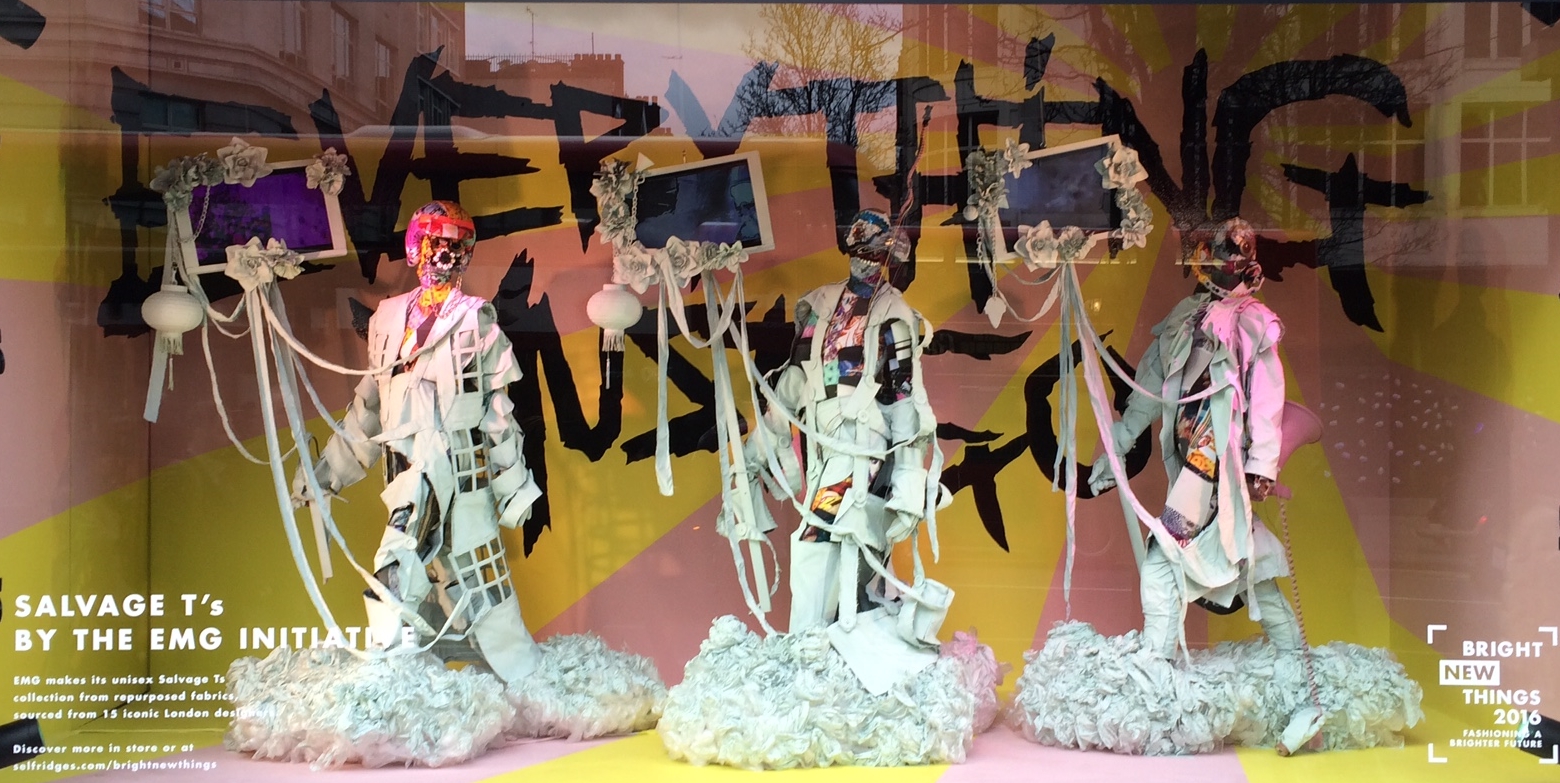 Salvage T's by The EMG Initiative, Bright New Things at Selfridges London until March 27
