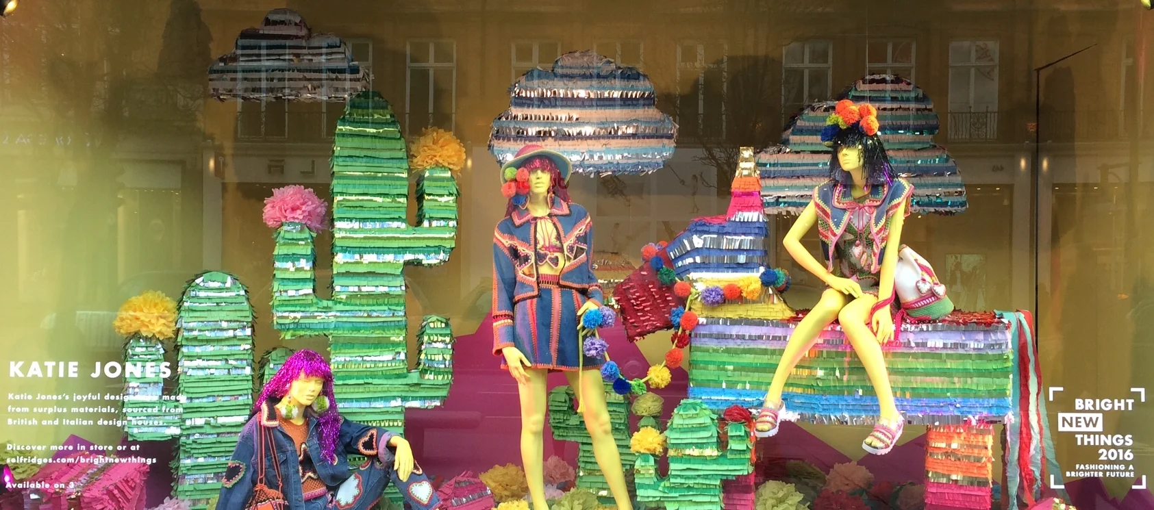 Katie Jones, Bright New Things at Selfridges London until March 27