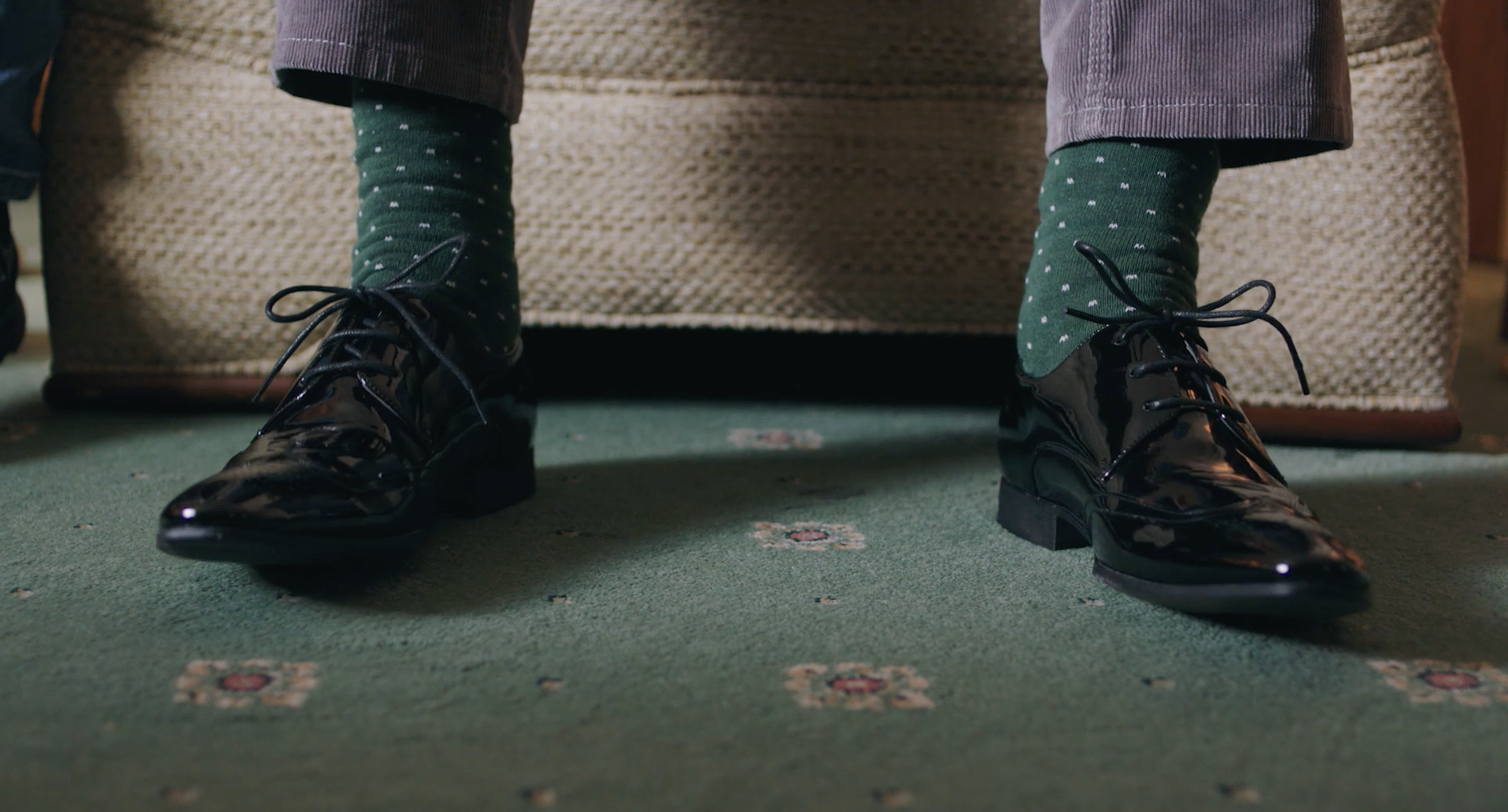 Moodboards that convey the feeling of living in a traditional english home of the 60's to reflect the main character.