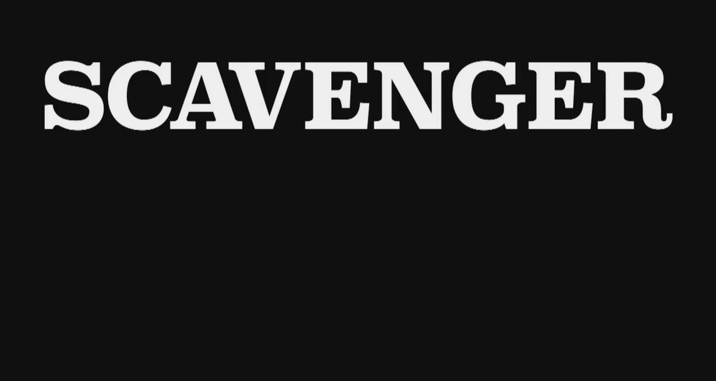Scavenger - Trailer