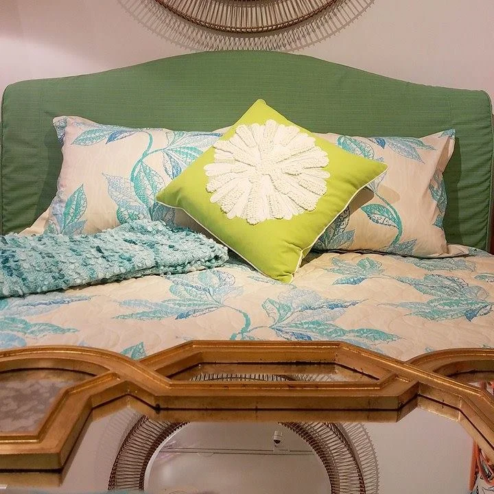Francesca Queen Headboard & Slipcover