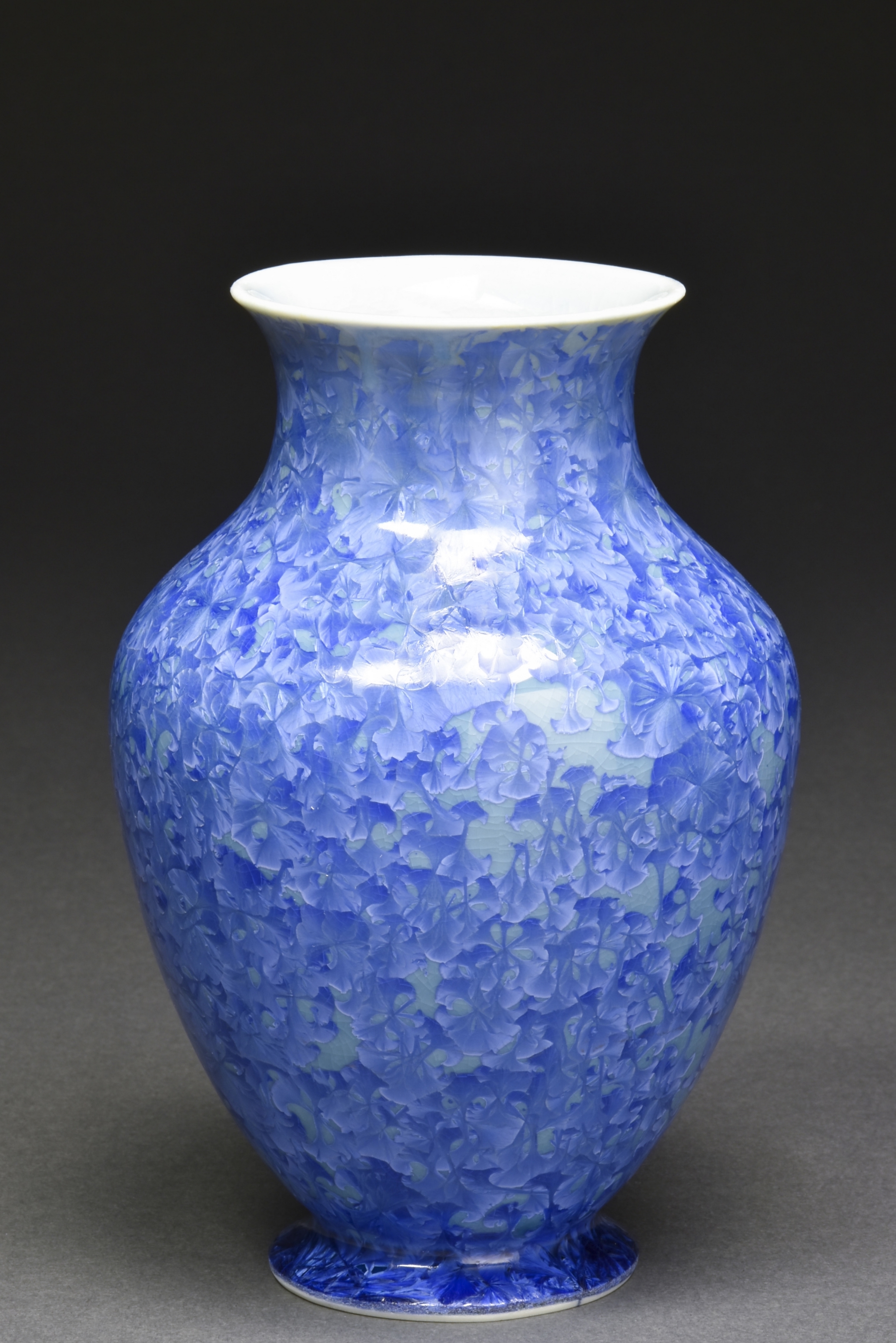 Crystalline Glazed Small Vase