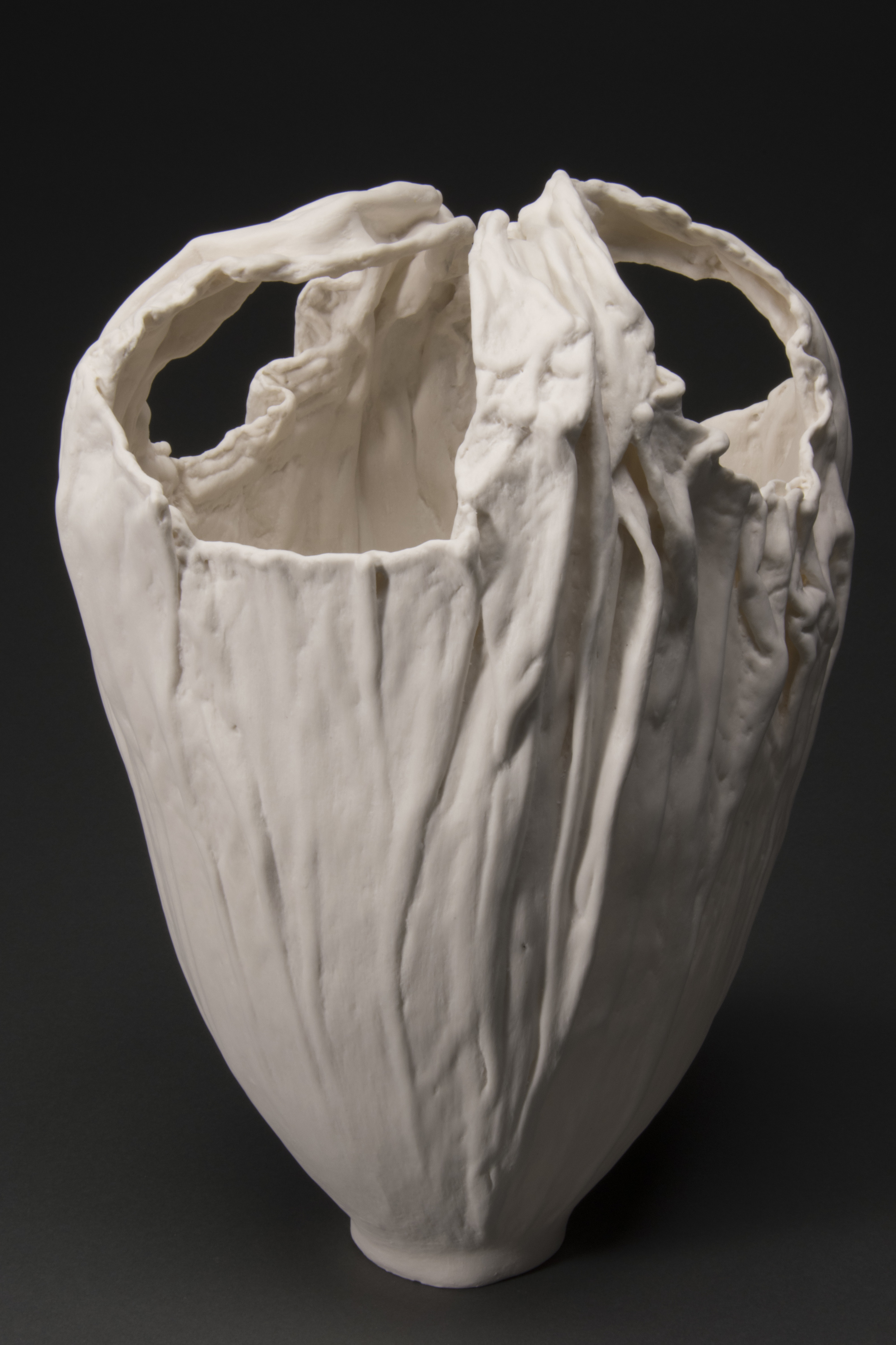 Faux-Alabaster Bag Form