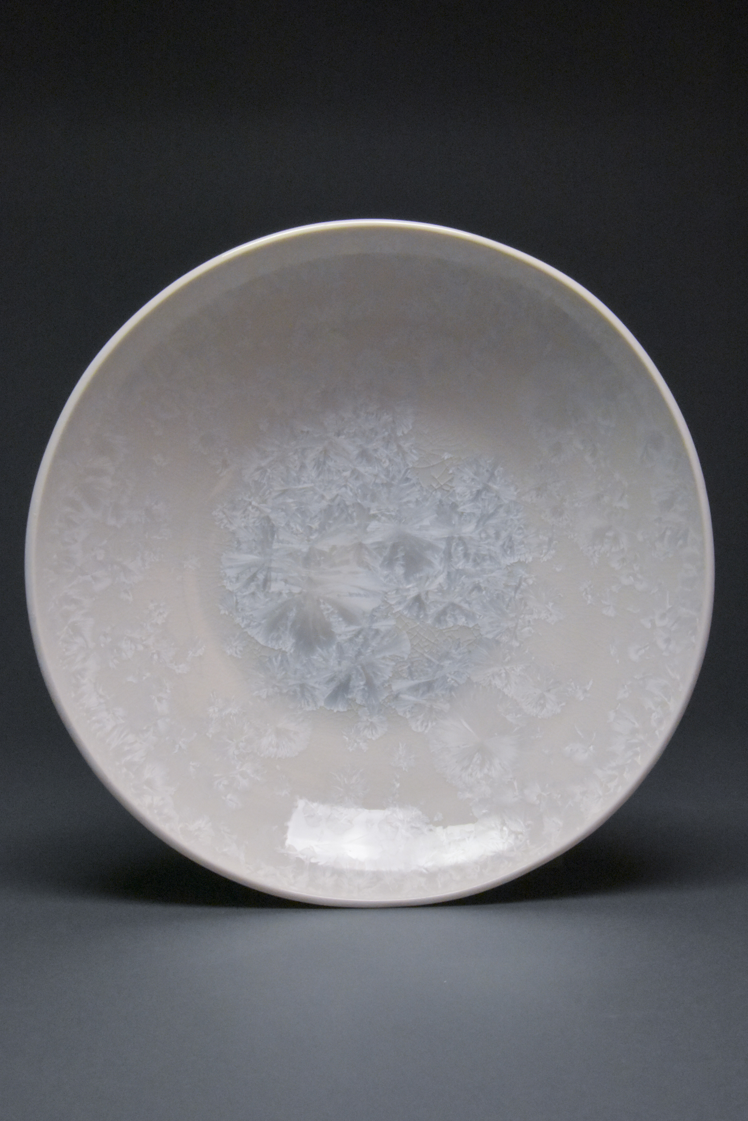 Crystalline Glazed Platter-Bowl