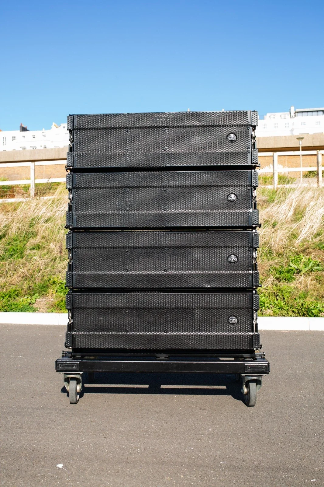 DAS Audio Line Array Speakers Aero 40A Sound System + Transport Dolly for sale(3).webp