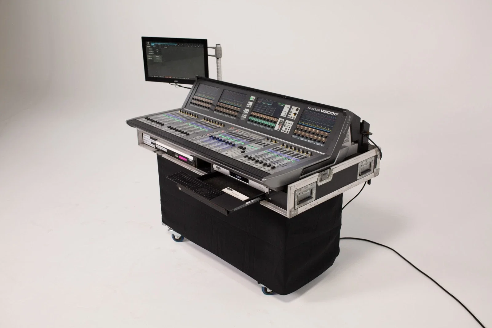 Soundcraft Vi3000 Mixing Console w:mini mac & realtime rack for sale(4).webp
