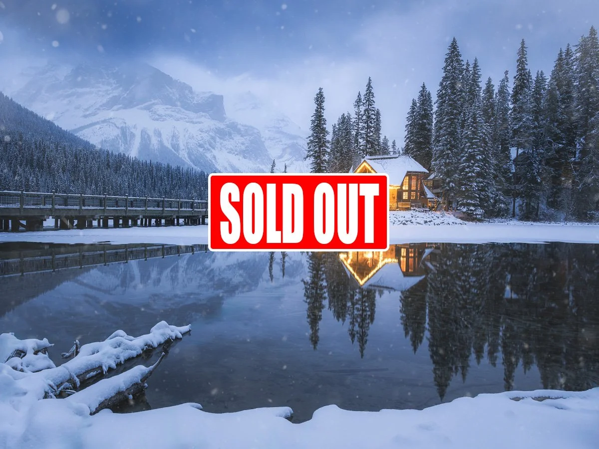 Canadian Rockies Winter Photo Tour January 24 - 30, 2027 (SOLD OUT)
