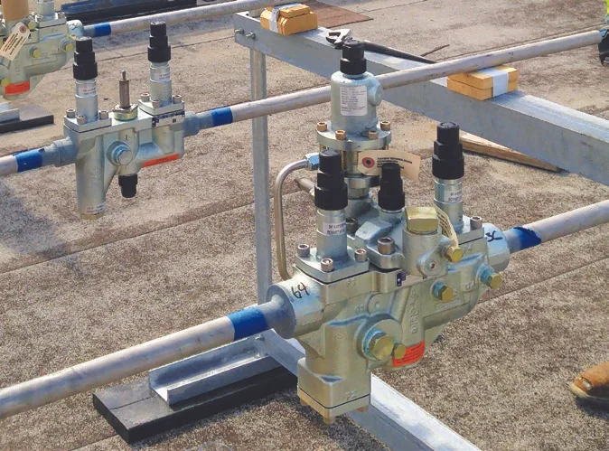 Large Midwest USA Food Processing Plant with Stainless Pipe