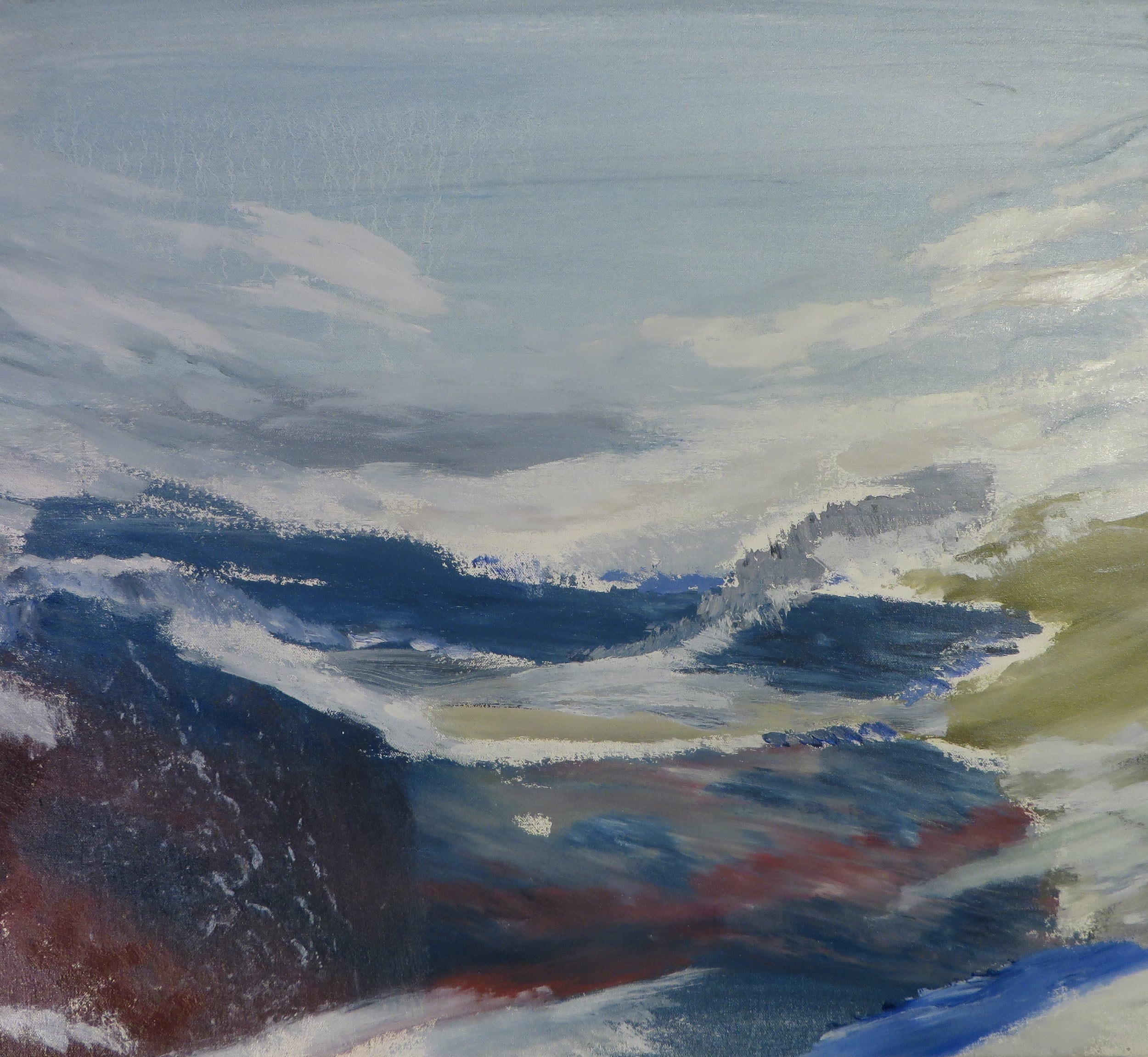 Blue Landscape, 2012