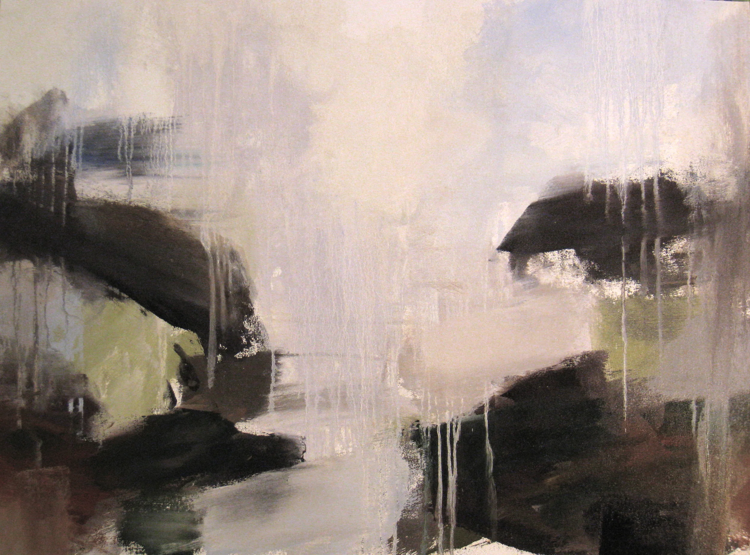 Jade 2, 2009, oil on canvas, 30"x42"