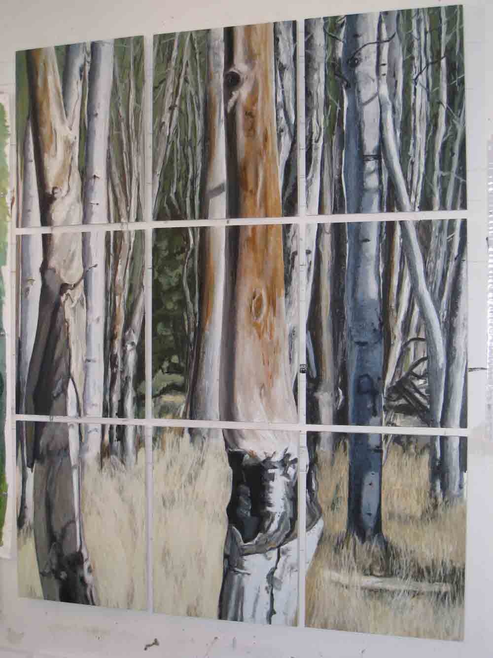 SOLD - Birch Forest, 2007