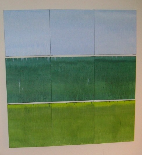 Abstract Landscape, Nine Panel  2008