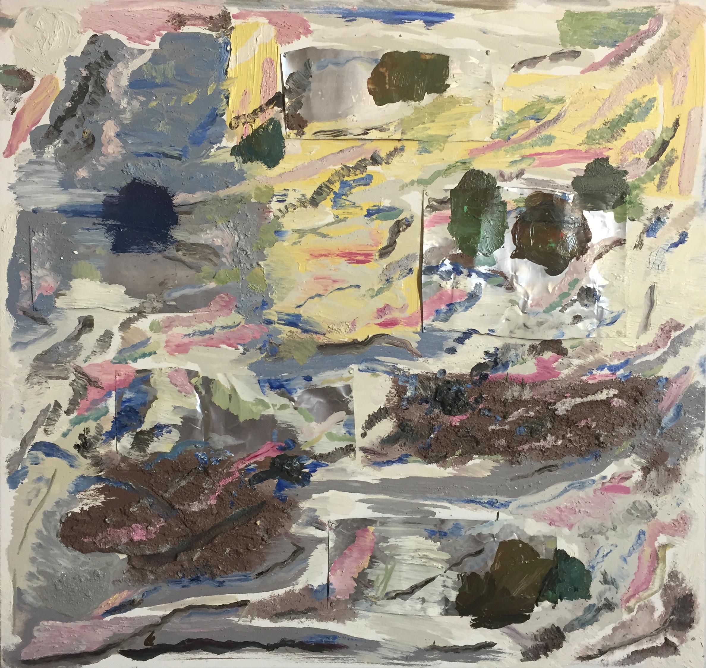 abstract, brick, cream, 2014