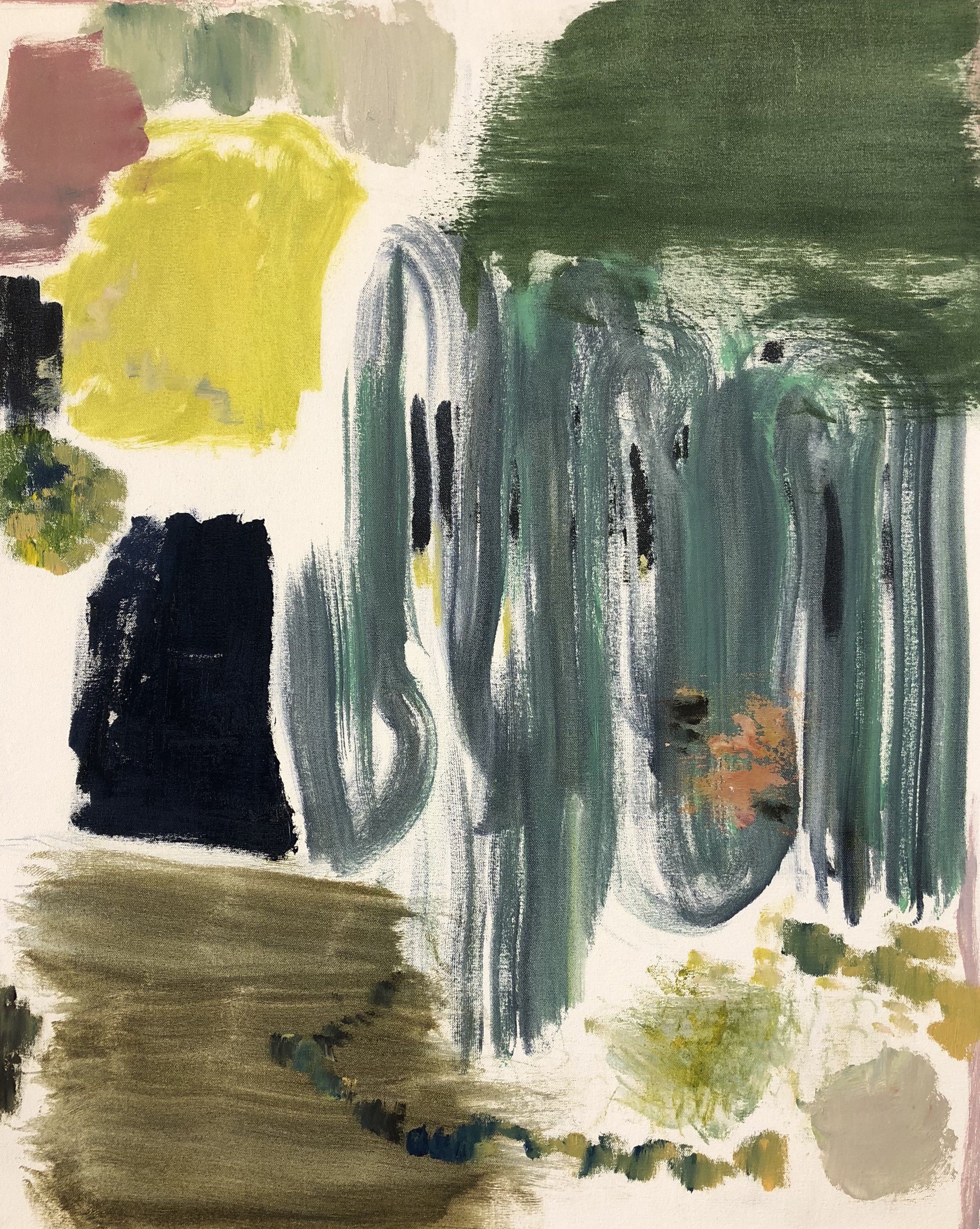 Jade Yellow Abstraction, 2015