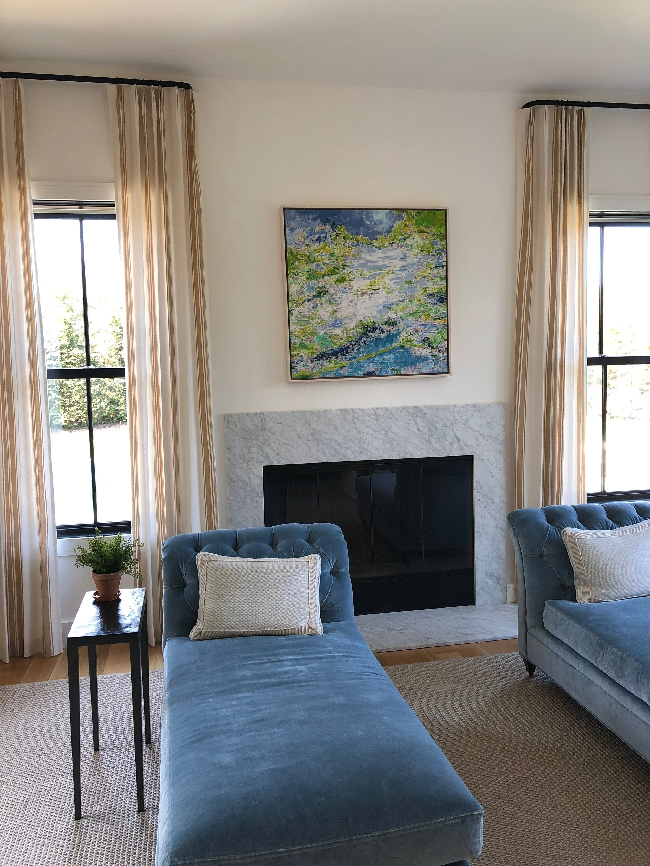 Earth Green Water Blue 2, 2017, Private Residence