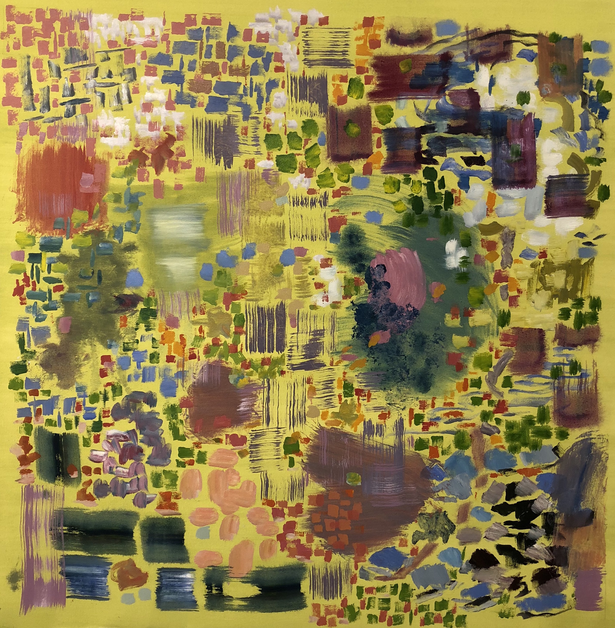 Abstract, Yellow, 2018