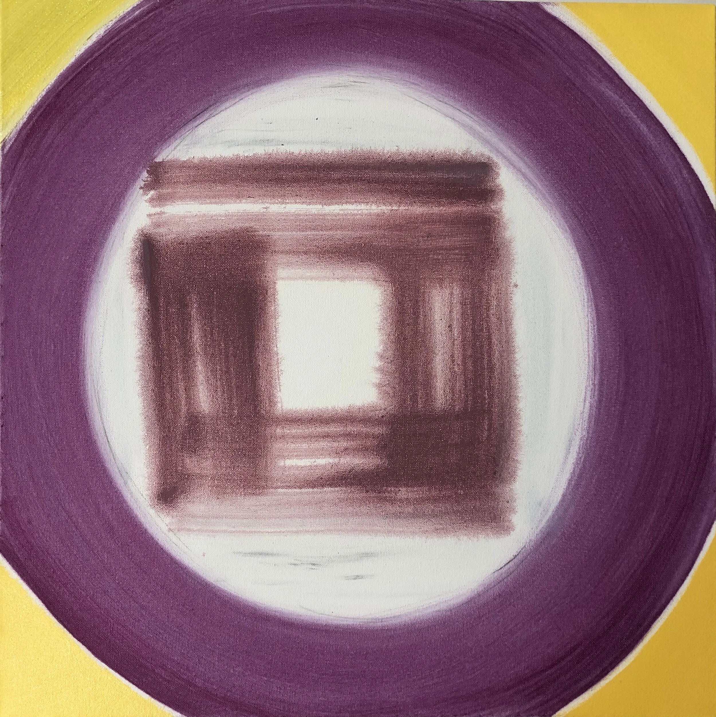 Composition Fuschia Yellow, 2019