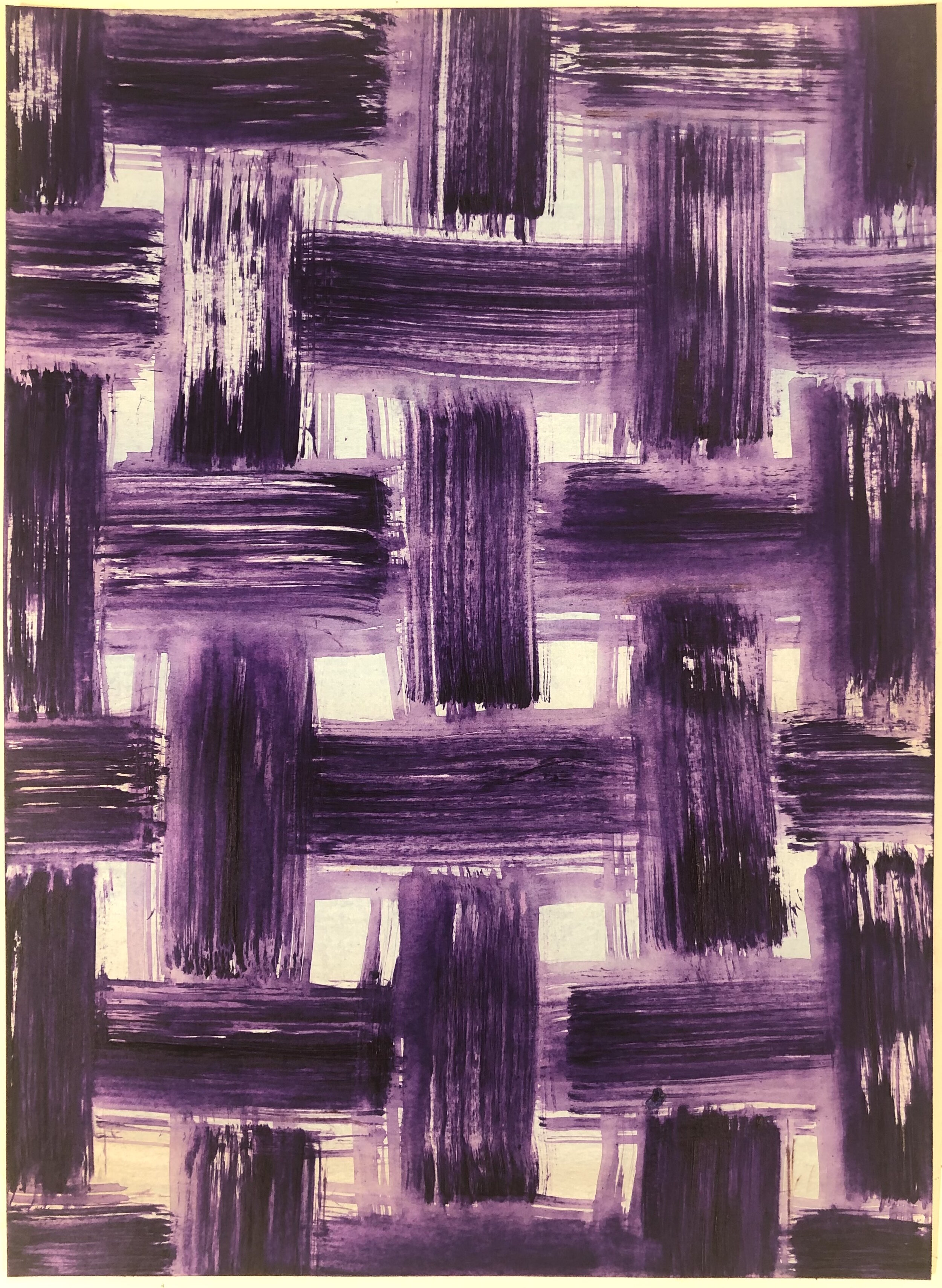 Violet Woven Pattern, 2021