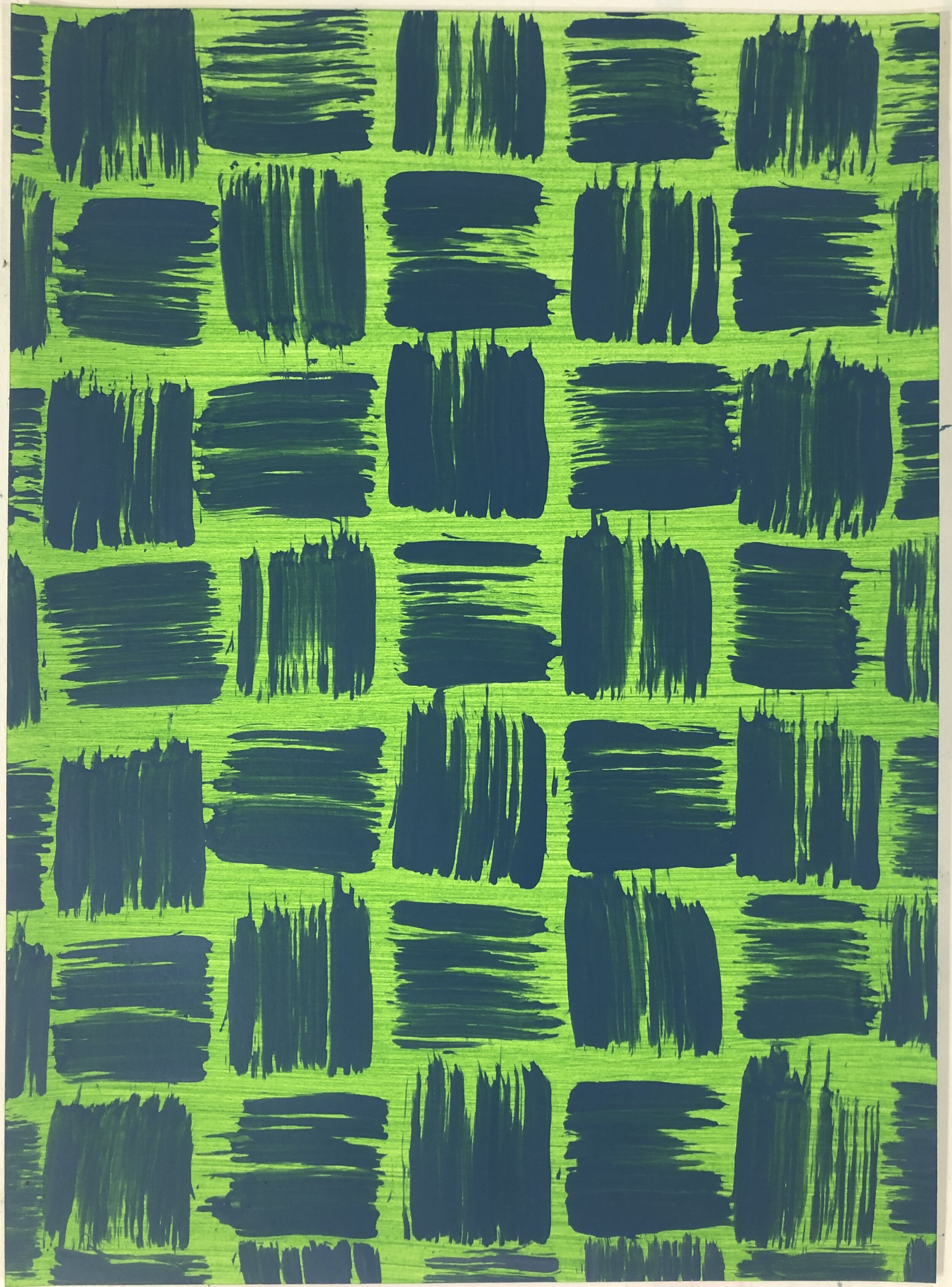 Pine, Acid Green Woven Pattern, 2021