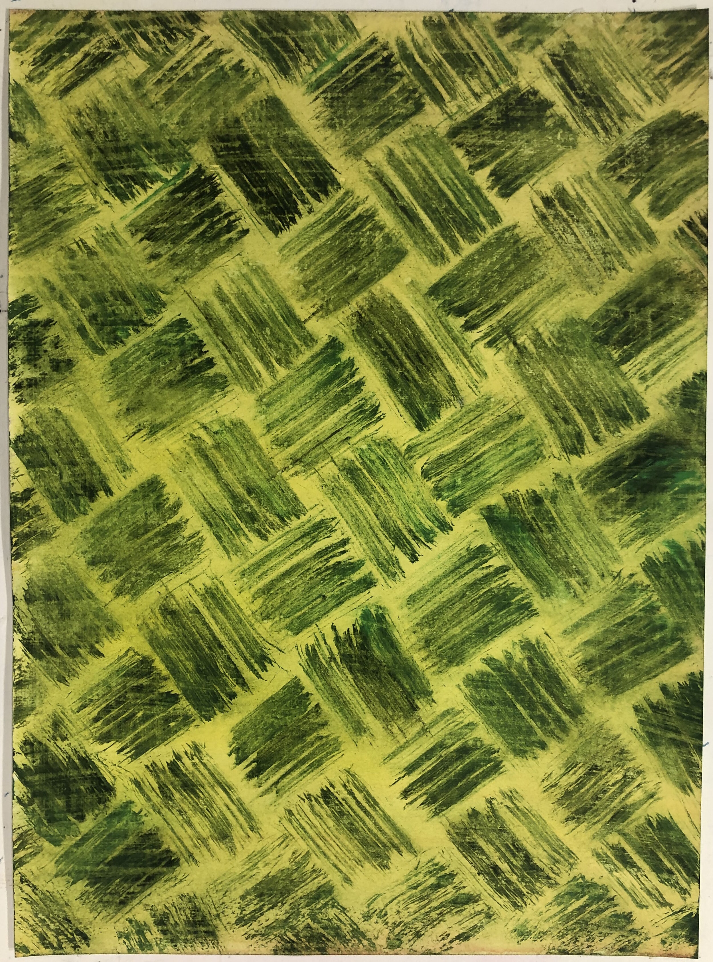 Woven Diagonal Pattern Green, Chartreuse, 2021