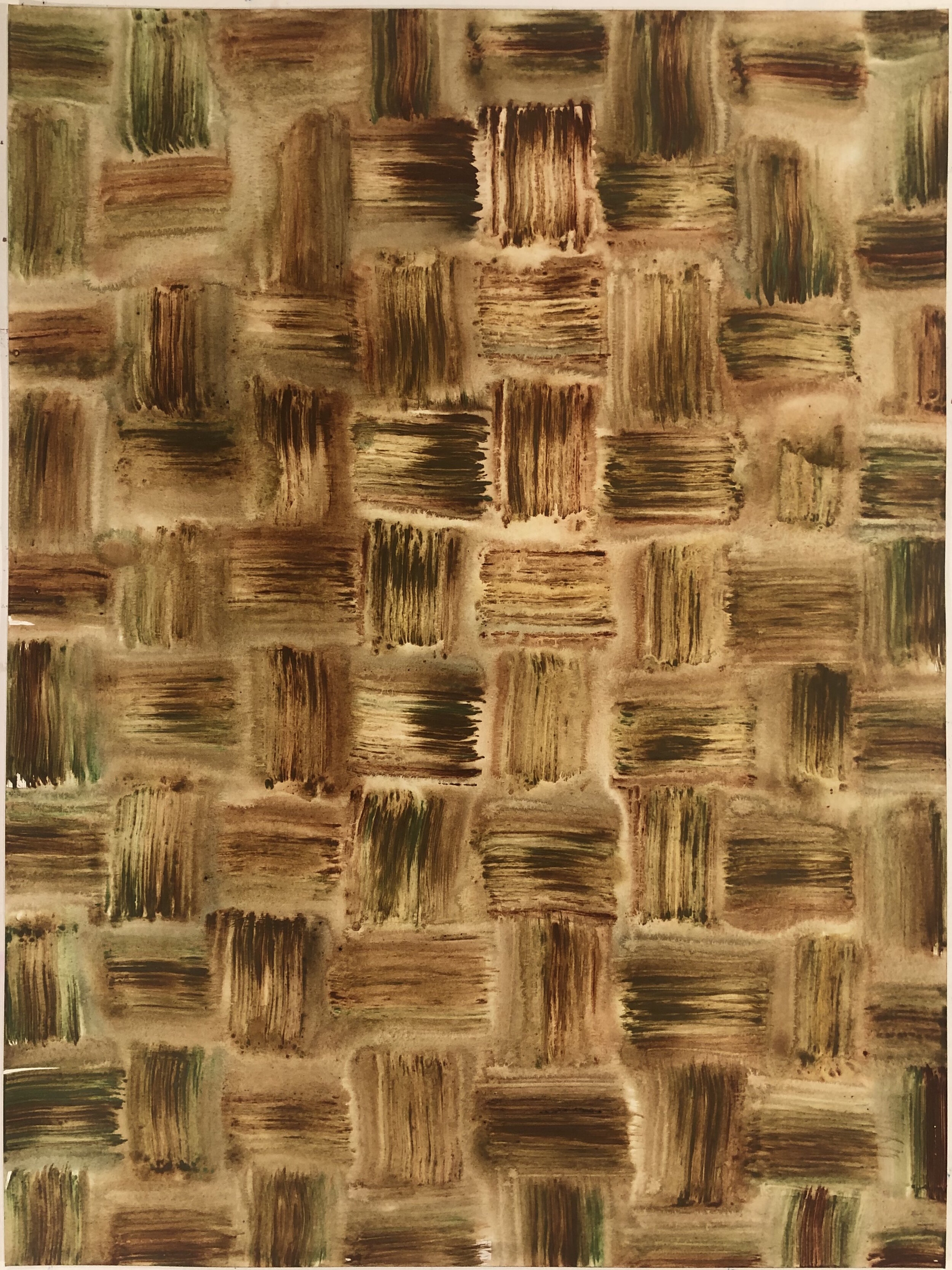 Abstract Woven Sienna, 2021