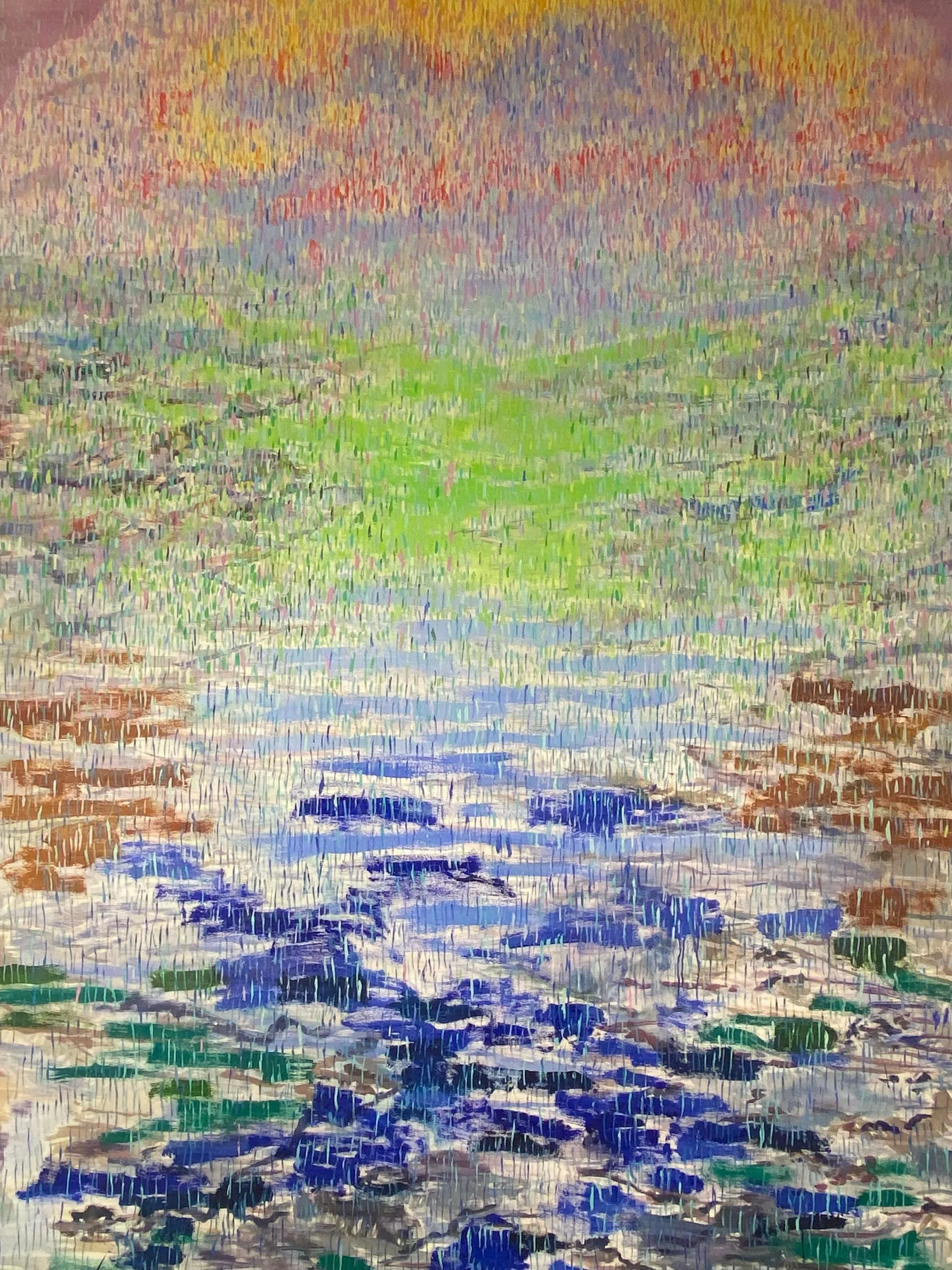 Homage to Joan Mitchell, 2024