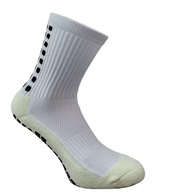 White Grip Sock