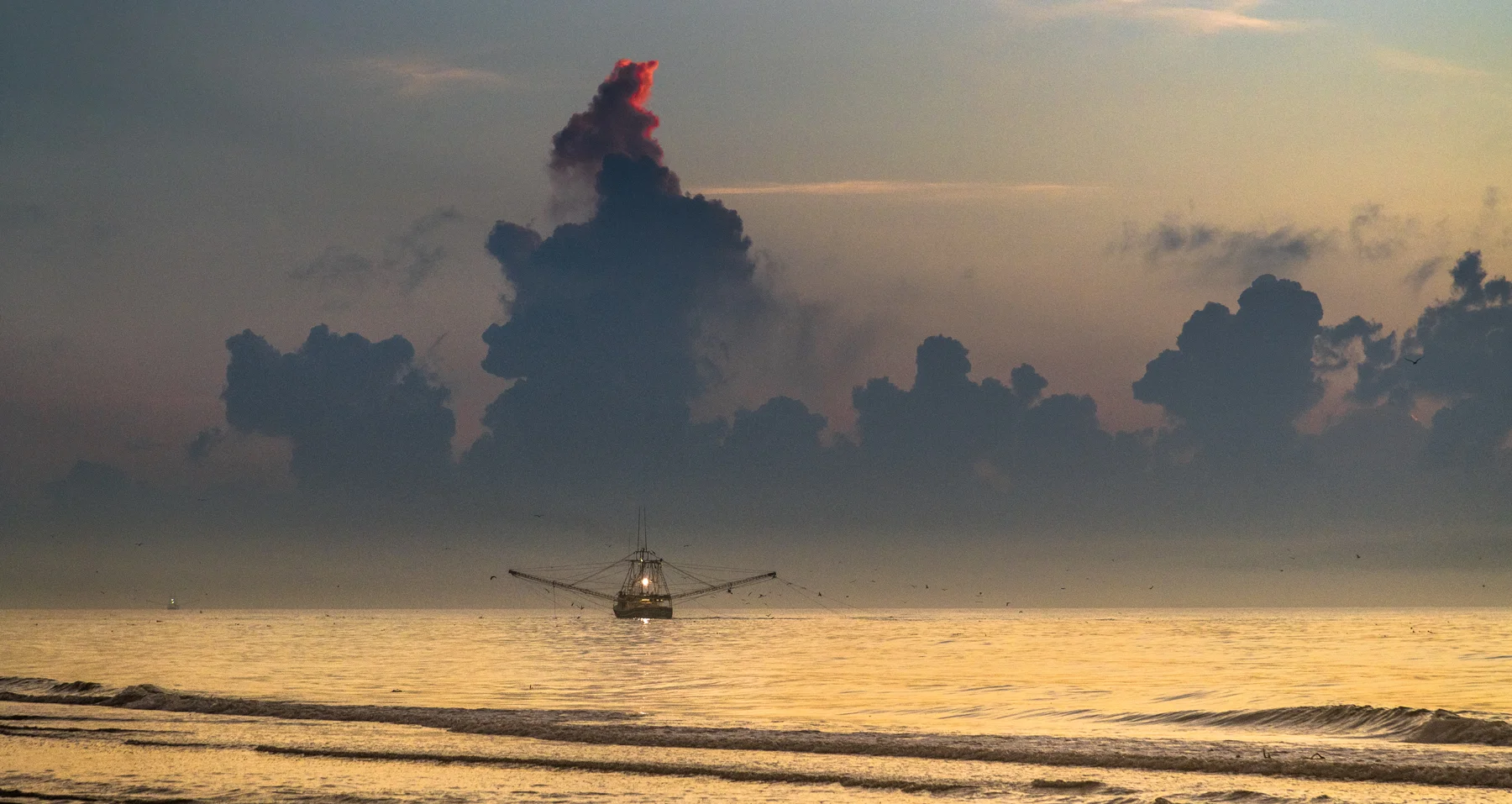 Sunrise Over Gulf in Louisiana II.jpg