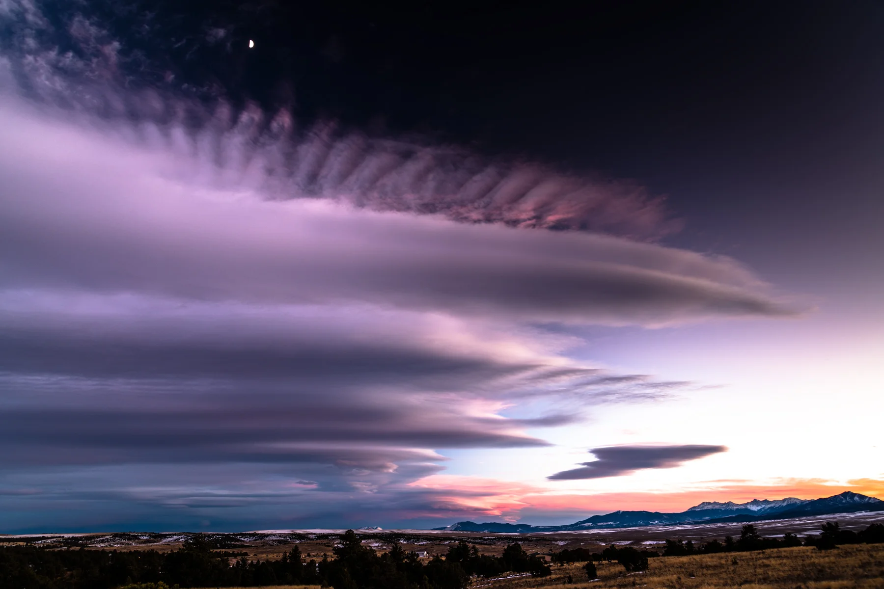Alien Sunset Cloud
